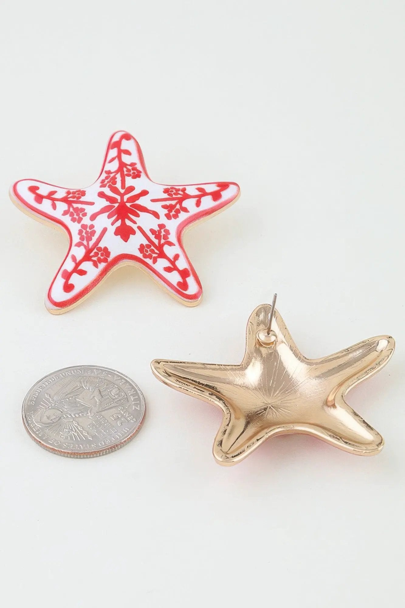 Women's Earrings Studs Starfish BYMANYC ® New York HAMPTONS ANTIQUE - New Collection by BYMANYC New York