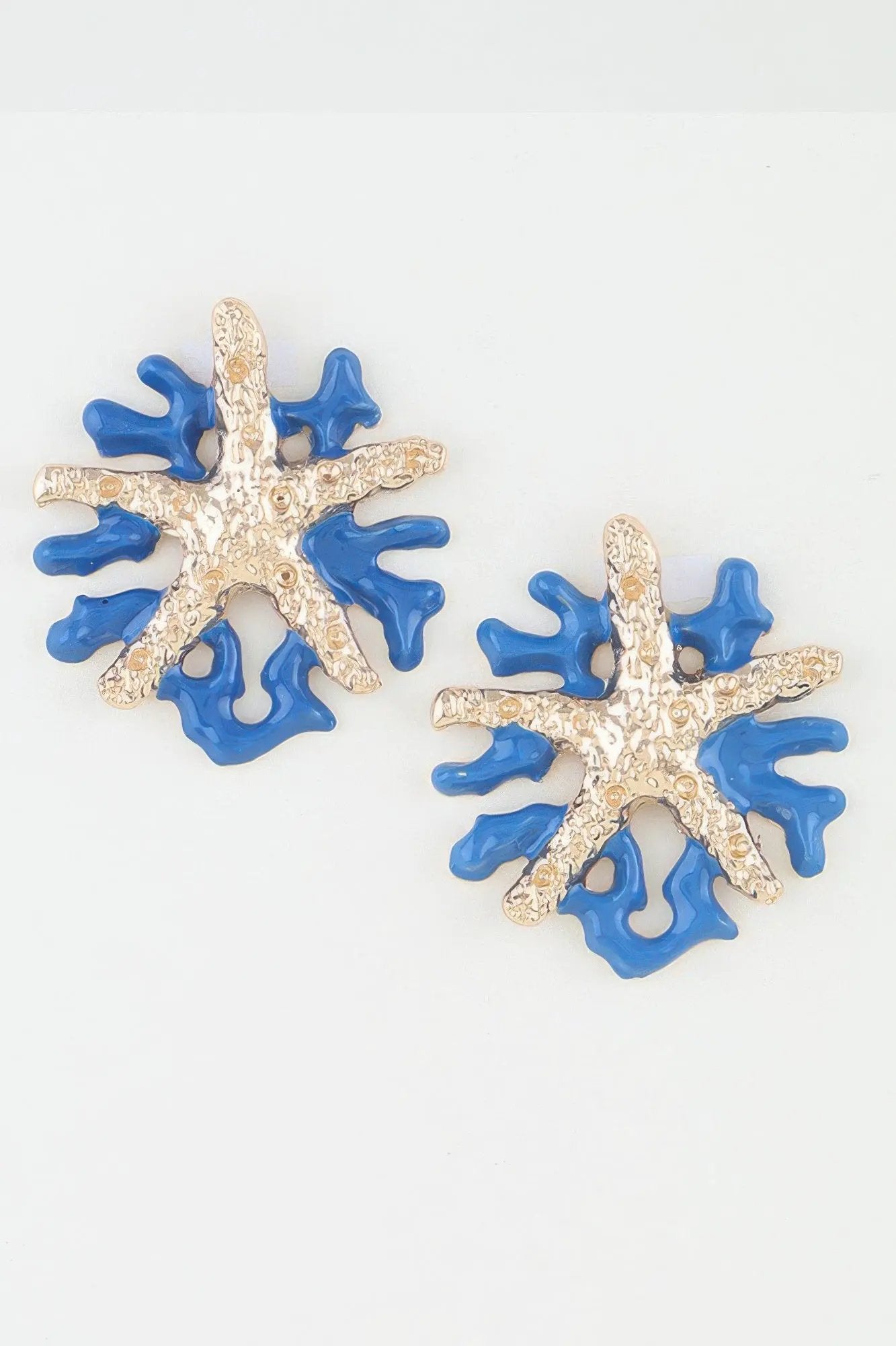 Women's Earrings Studs Starfish BYMANYC ® New York HAMPTONS CORAL - New Collection by BYMANYC New York