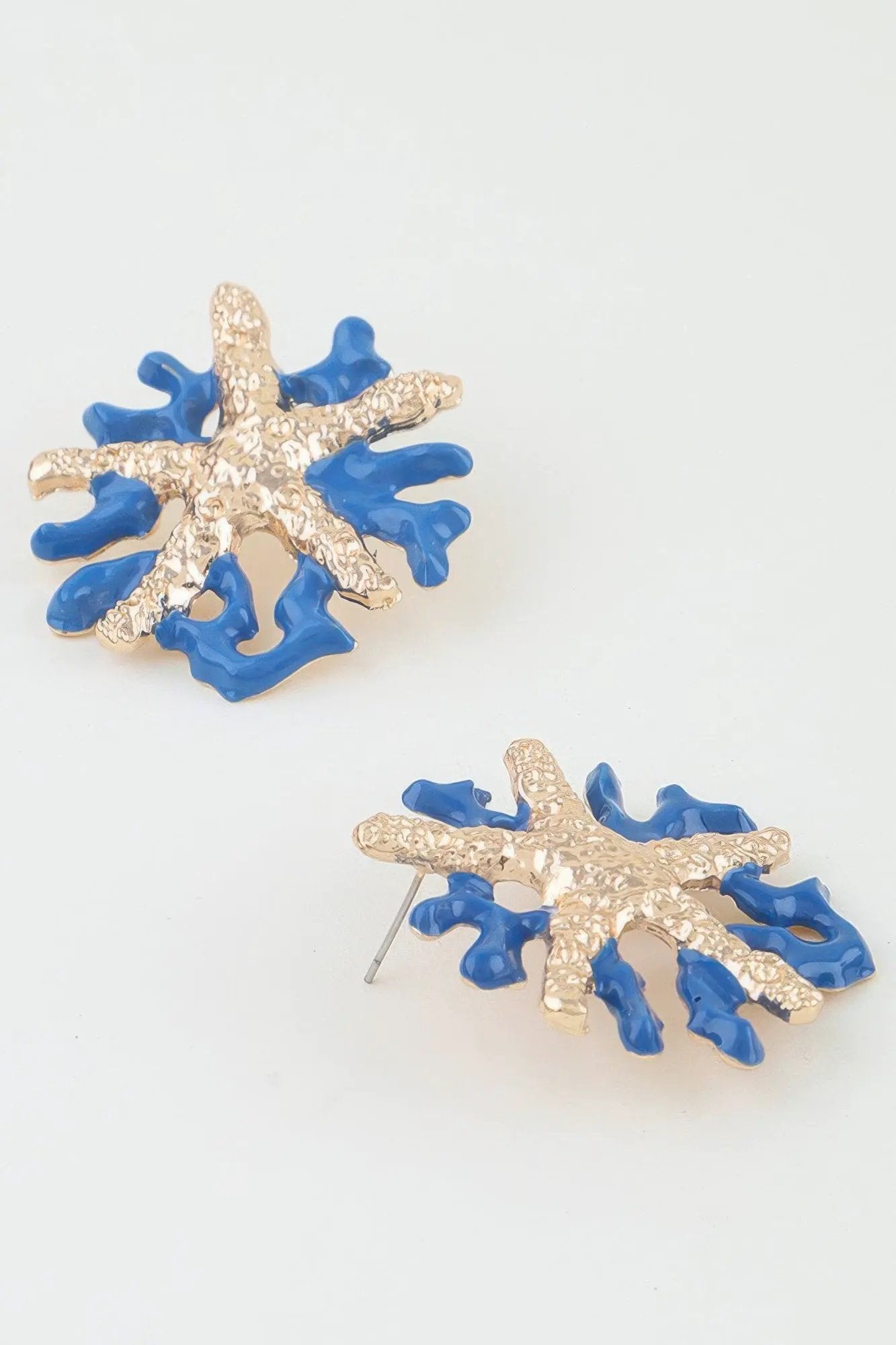 Women's Earrings Studs Starfish BYMANYC ® New York HAMPTONS CORAL - New Collection by BYMANYC New York