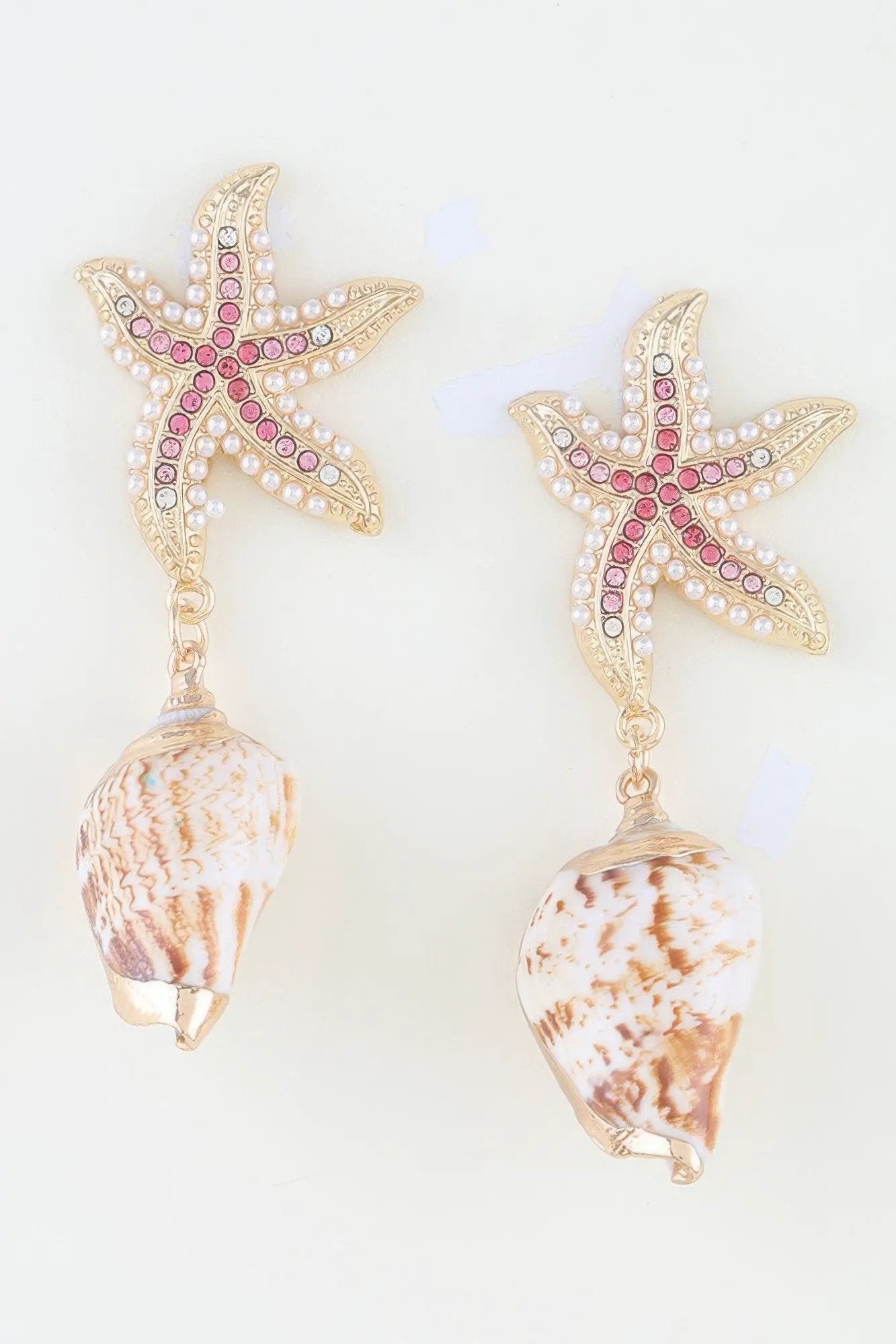 Women's Earrings Drops Starfish BYMANYC ® New York HAMPTONS BEJEWELED - New Collection by BYMANYC New York