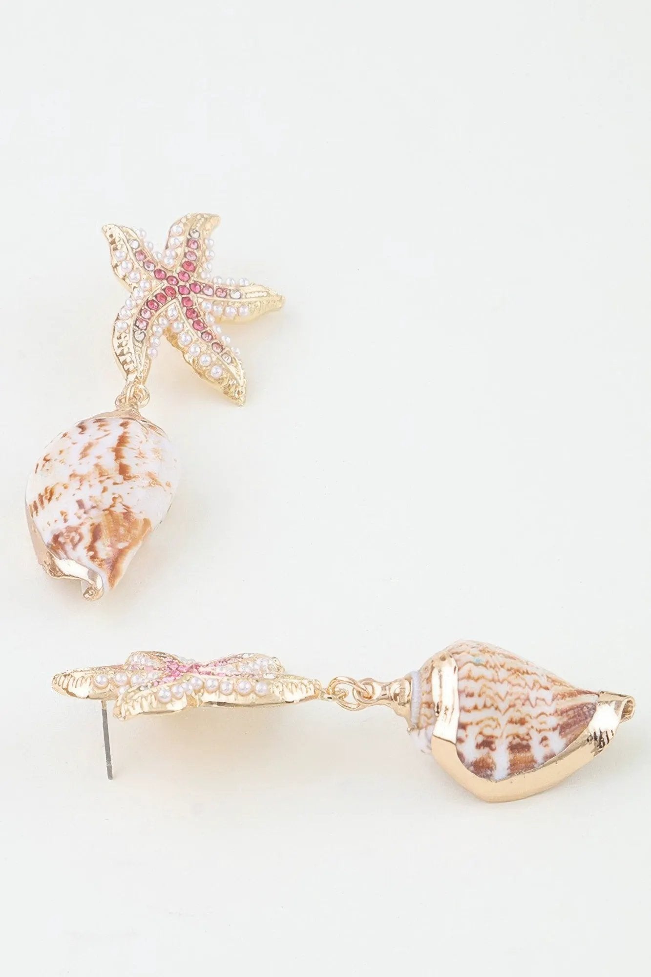 Women's Earrings Drops Starfish BYMANYC ® New York HAMPTONS BEJEWELED - New Collection by BYMANYC New York