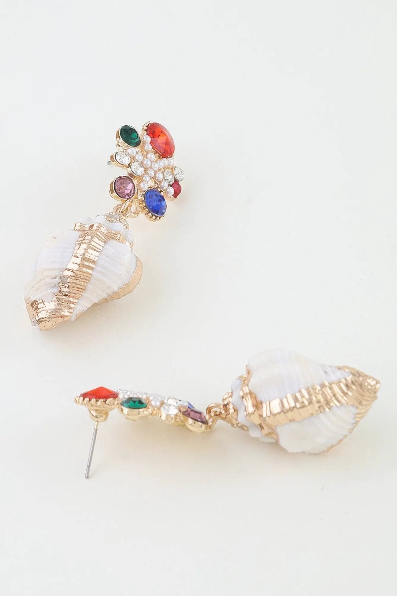 Women's Earrings Drops Shell BYMANYC ® New York HAMPTONS SUMMER SHELL - New Collection by BYMANYC New York