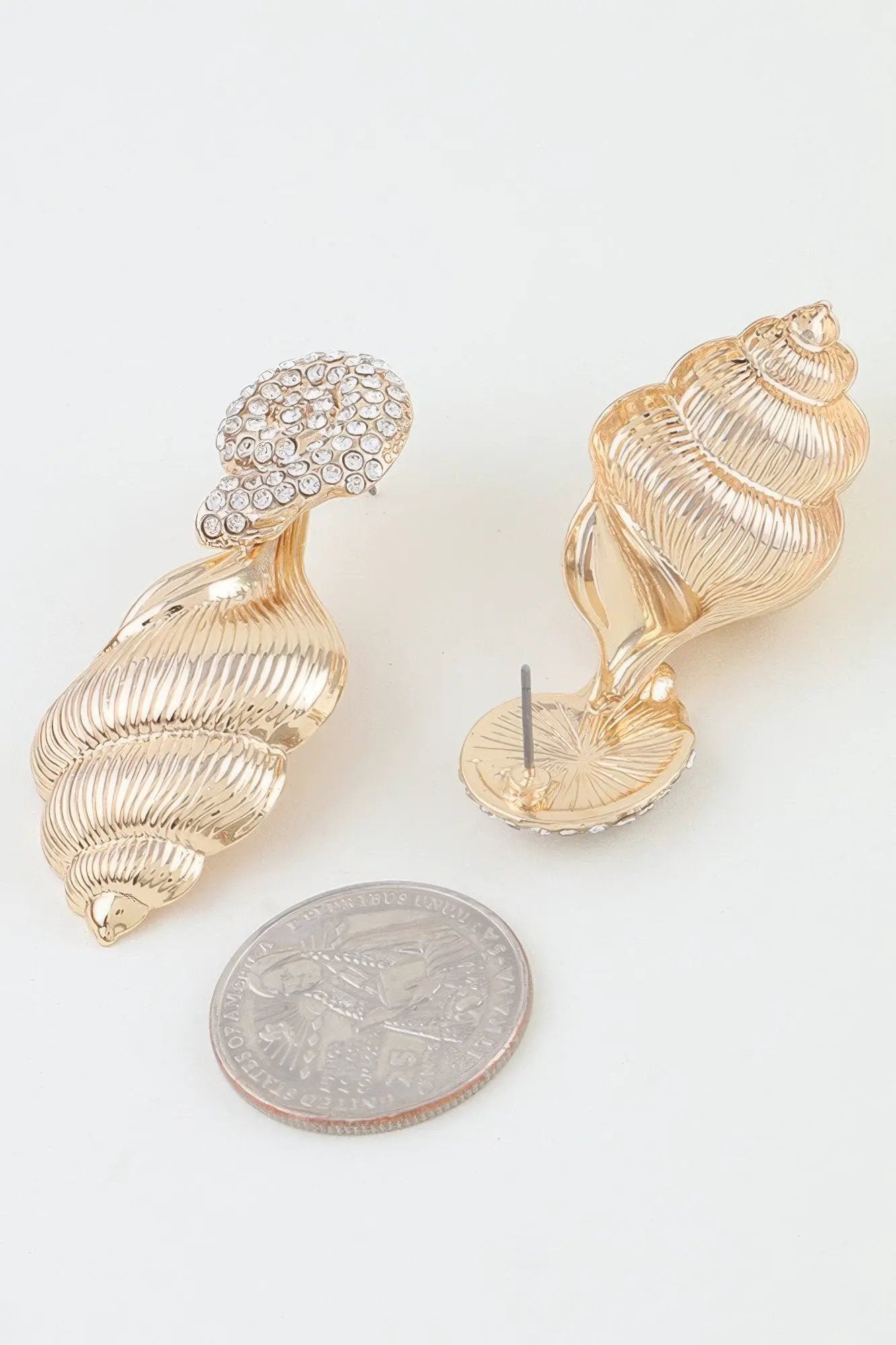 Women's Earrings Drops Conch Shell BYMANYC ® New York HAMPTONS CONCH - New Collection by BYMANYC New York
