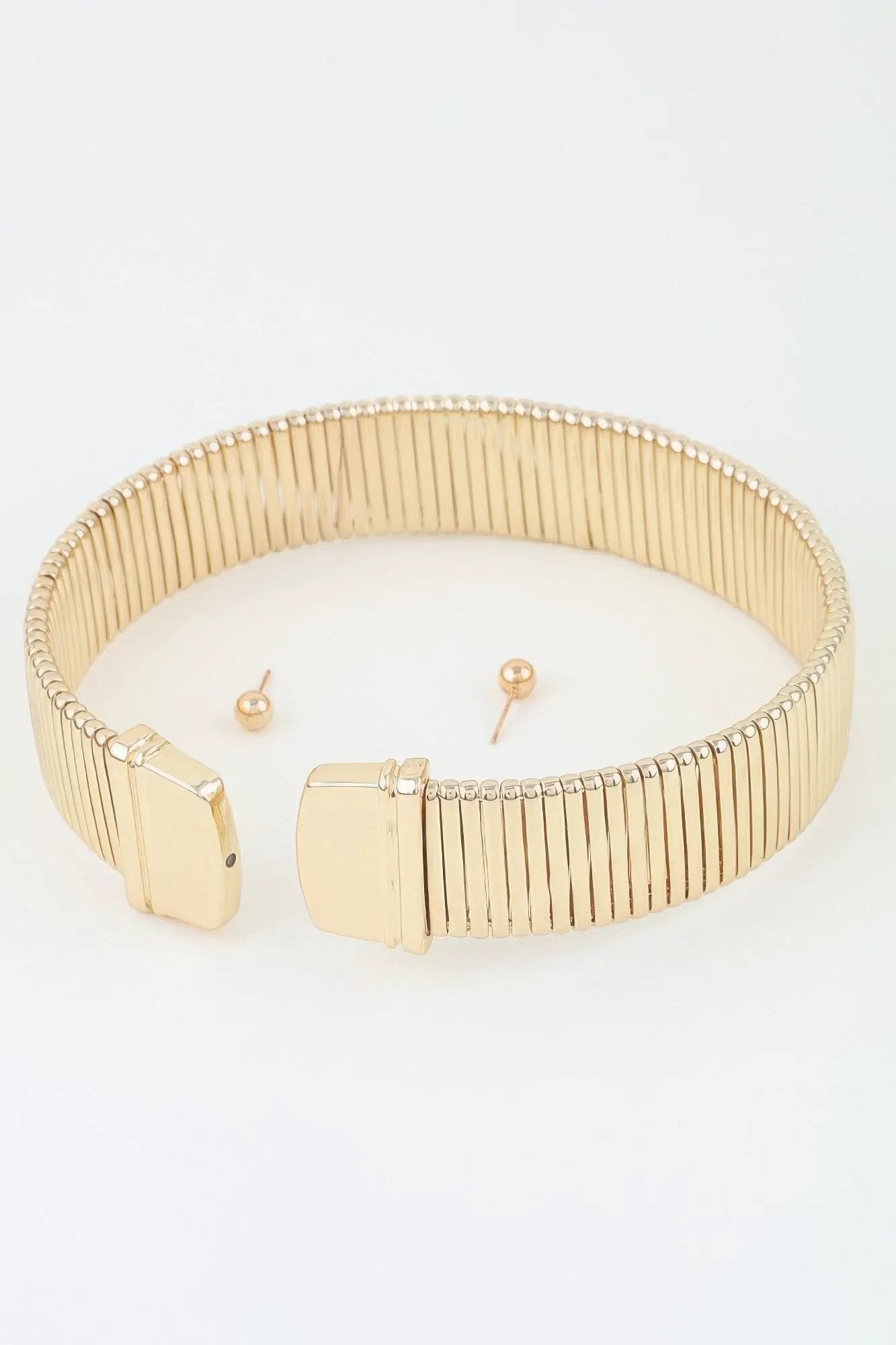 Women's Necklace Set Choker BYMANYC ® New York MADISON CUBIC BAR - New Collection by BYMANYC New York