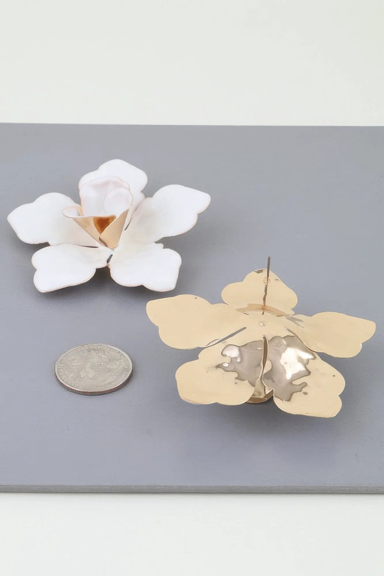 Women's Earrings Studs Floral BYMANYC ® New York SOHO MODERN SAKURA - New Collection by BYMANYC New York