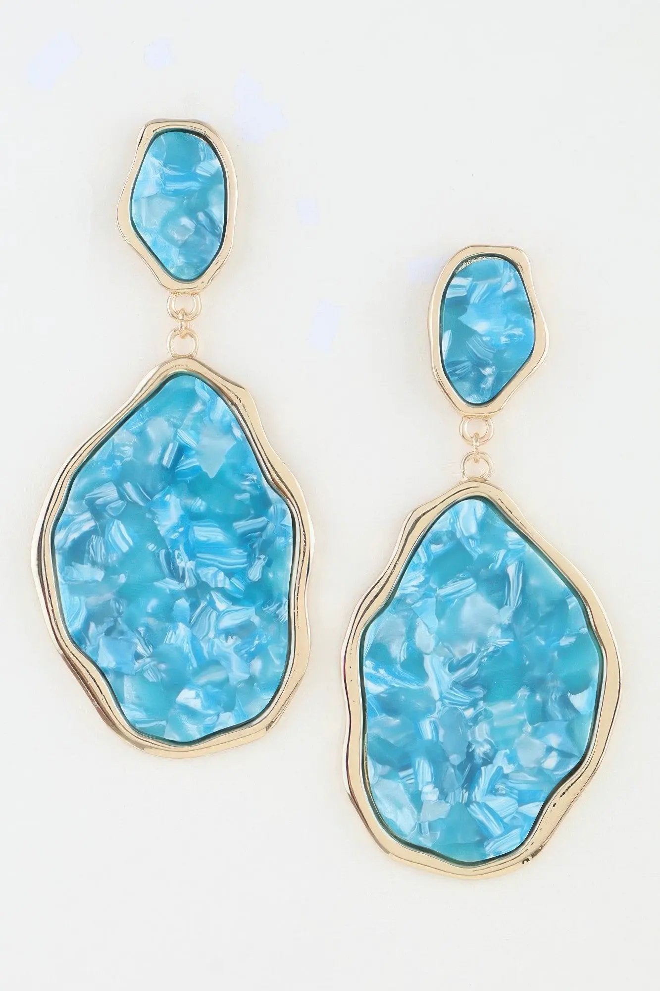 Women's Earrings Drops Crystal BYMANYC ® New York SOHO ABSTRACT STONE - New Collection by BYMANYC New York