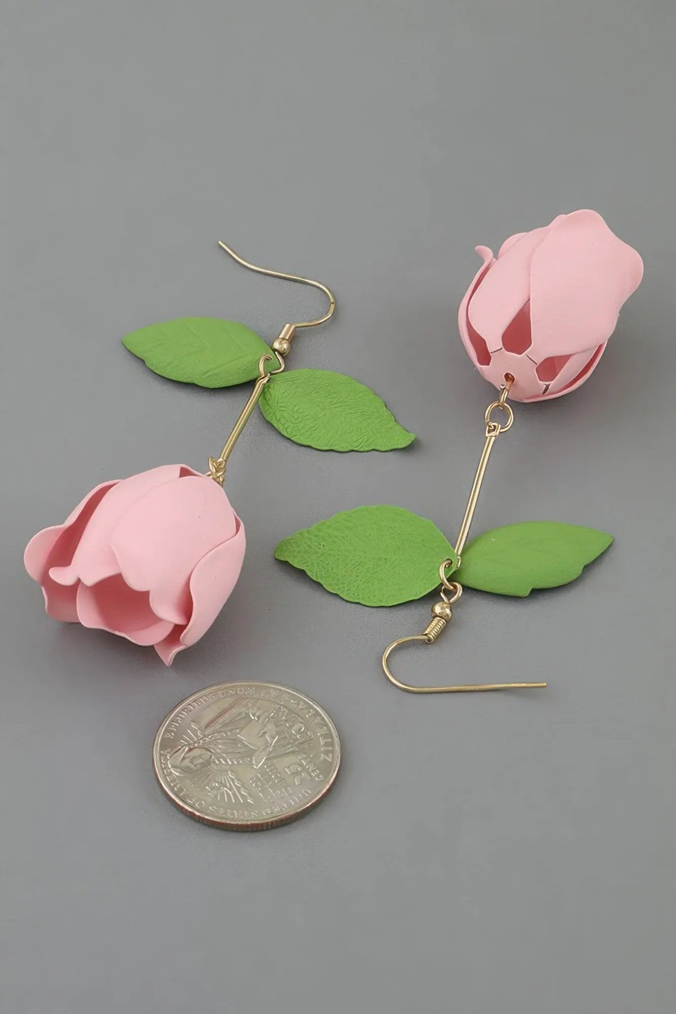 Women's Earrings Drops Floral BYMANYC ® New York HAMPTONS YOUR ROSE - New Collection by BYMANYC New York