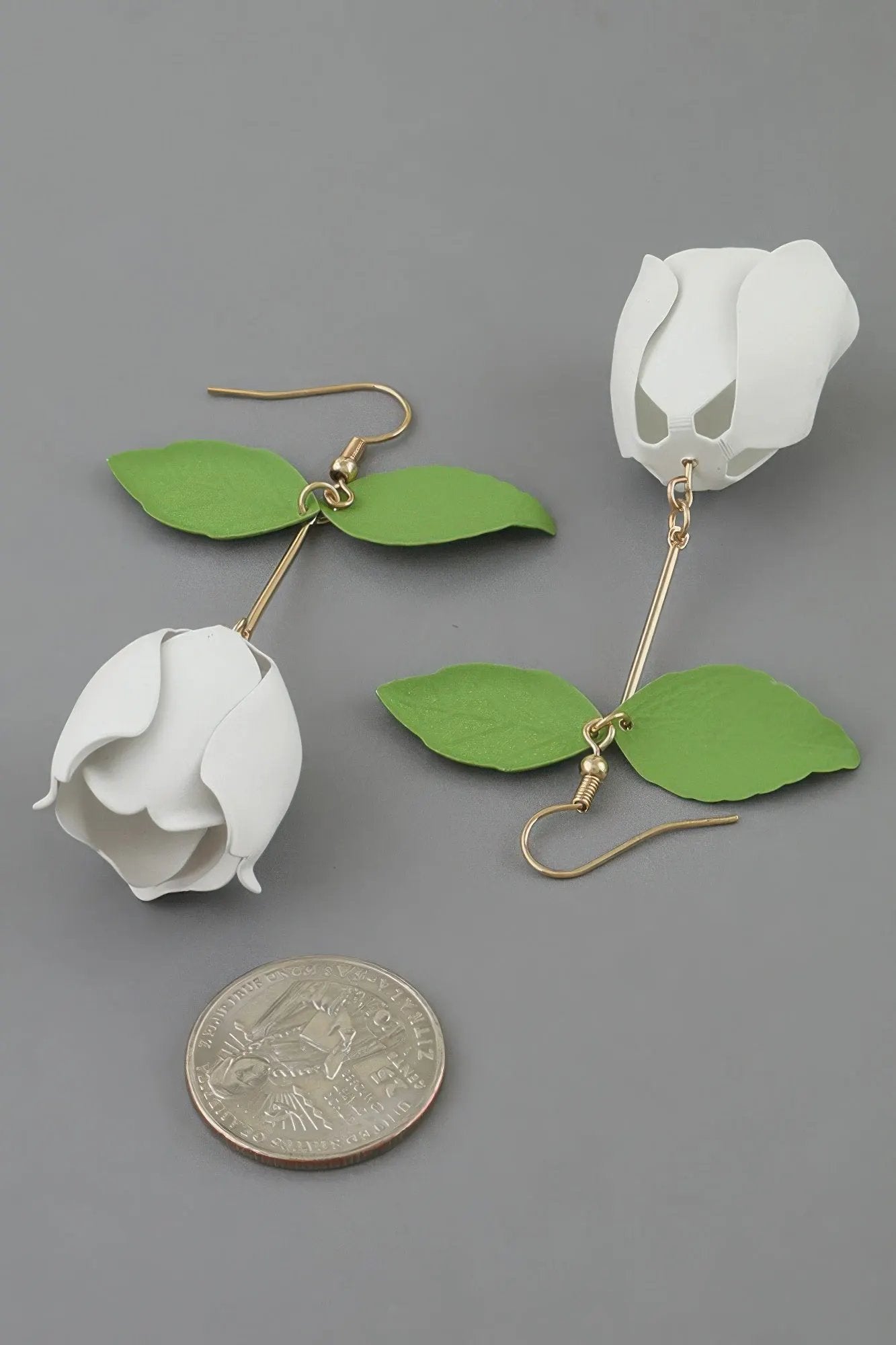 Women's Earrings Drops Floral BYMANYC ® New York HAMPTONS YOUR ROSE - New Collection by BYMANYC New York