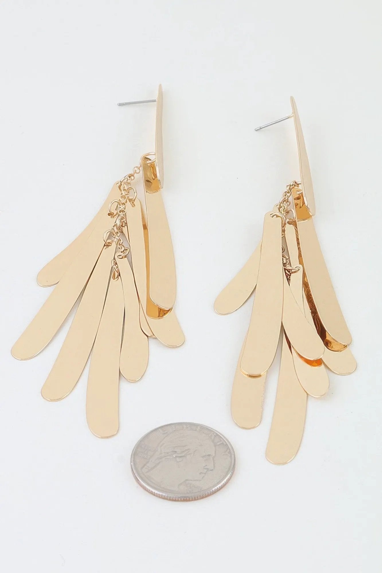 Women's Earrings Drops Feather BYMANYC ® New York SOHO MODERN FEATHER - New Collection by BYMANYC New York