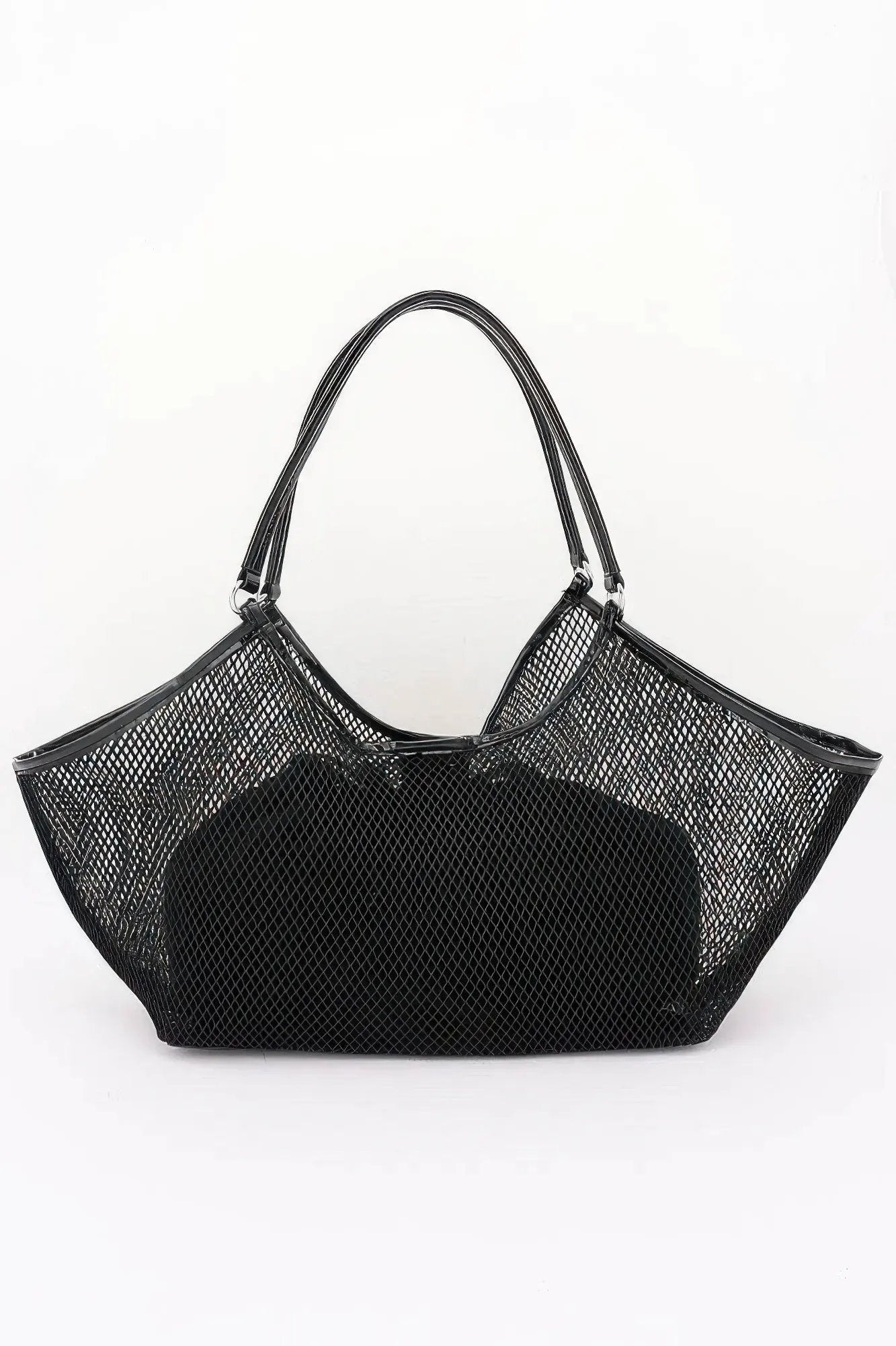 Women's Tote Bag Mesh With Removable Liner BYMANYC ® New York CONTEMPORARY AIRY VERSATILE SHOPPER - New Collection by BYMANYC New York