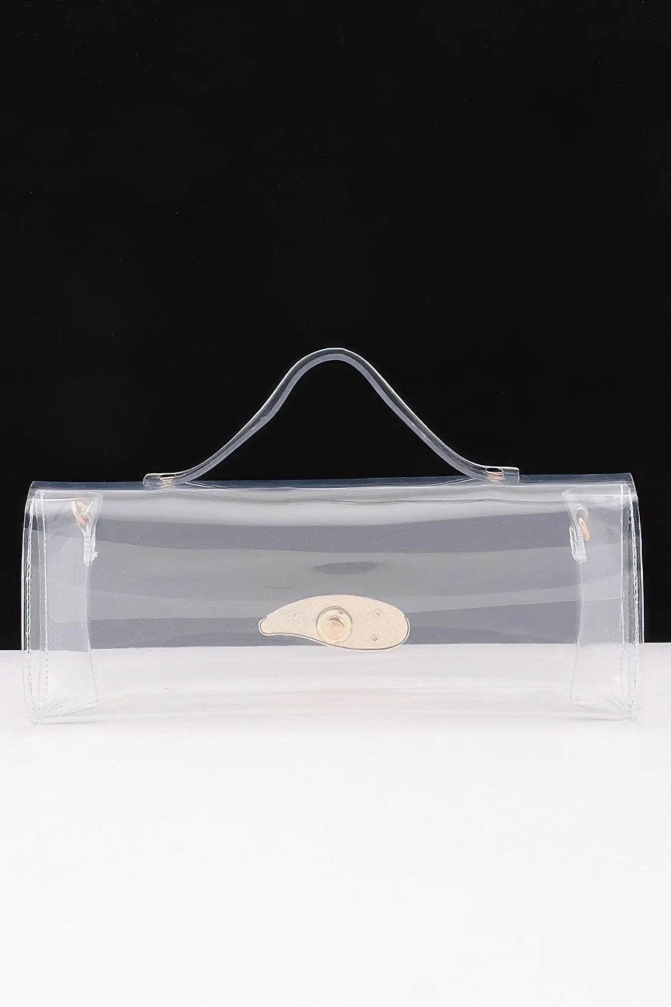 Women's Top Handle Bag Transparent BYMANYC ® New York CONTEMPORARY CLEAR STRUCTURED PURSE - New Collection by BYMANYC New York