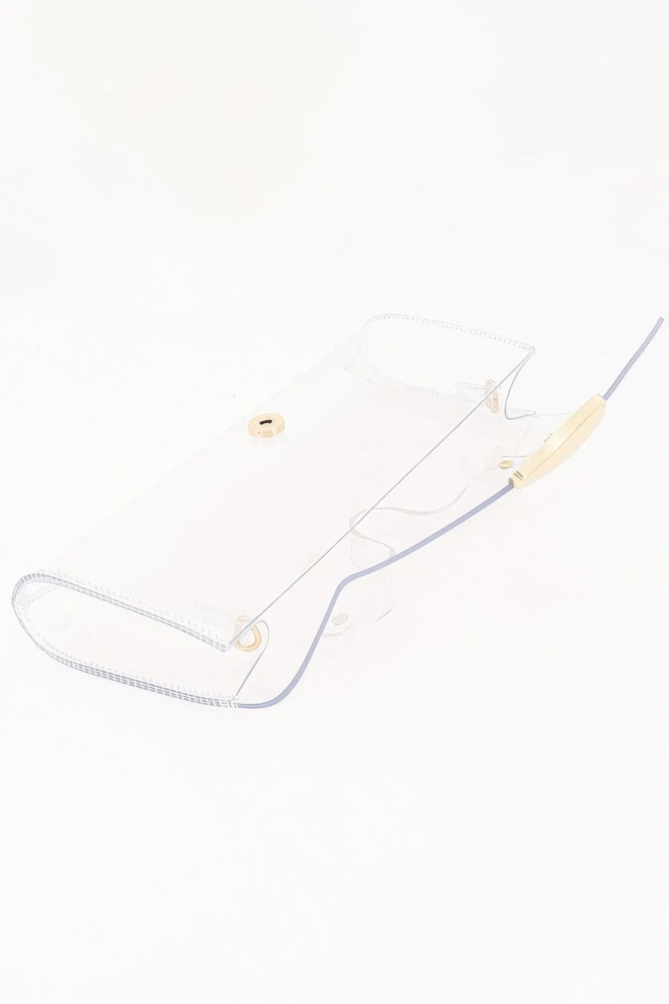 Women's Top Handle Bag Transparent BYMANYC ® New York CONTEMPORARY CLEAR STRUCTURED PURSE - New Collection by BYMANYC New York
