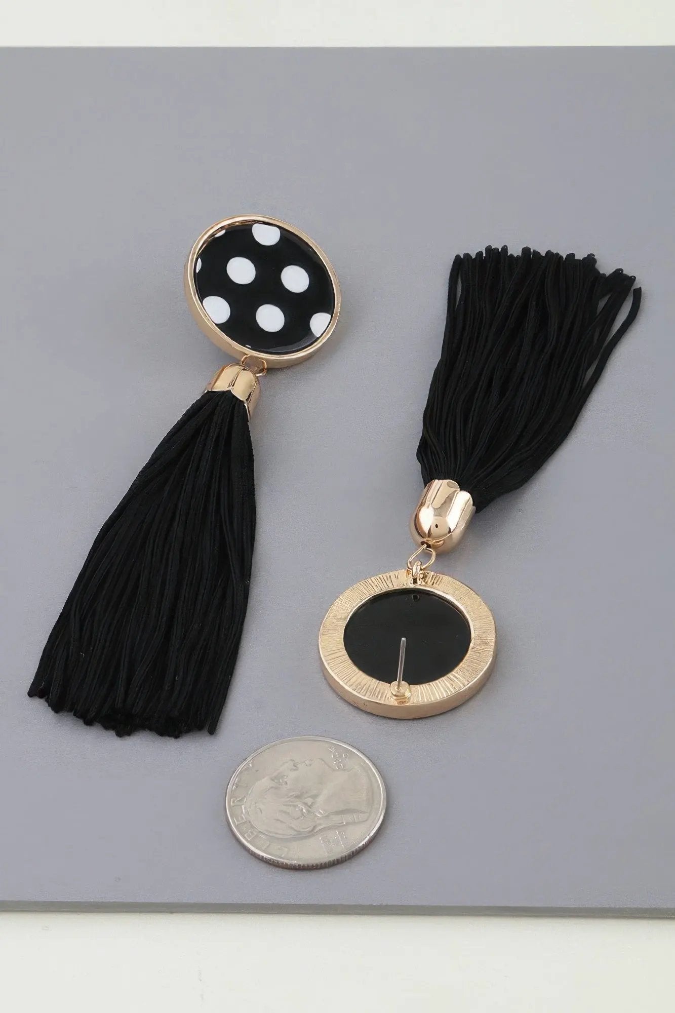 Women's Earrings Drops Tassel BYMANYC ® New York SOHO DOTS - New Collection by BYMANYC New York