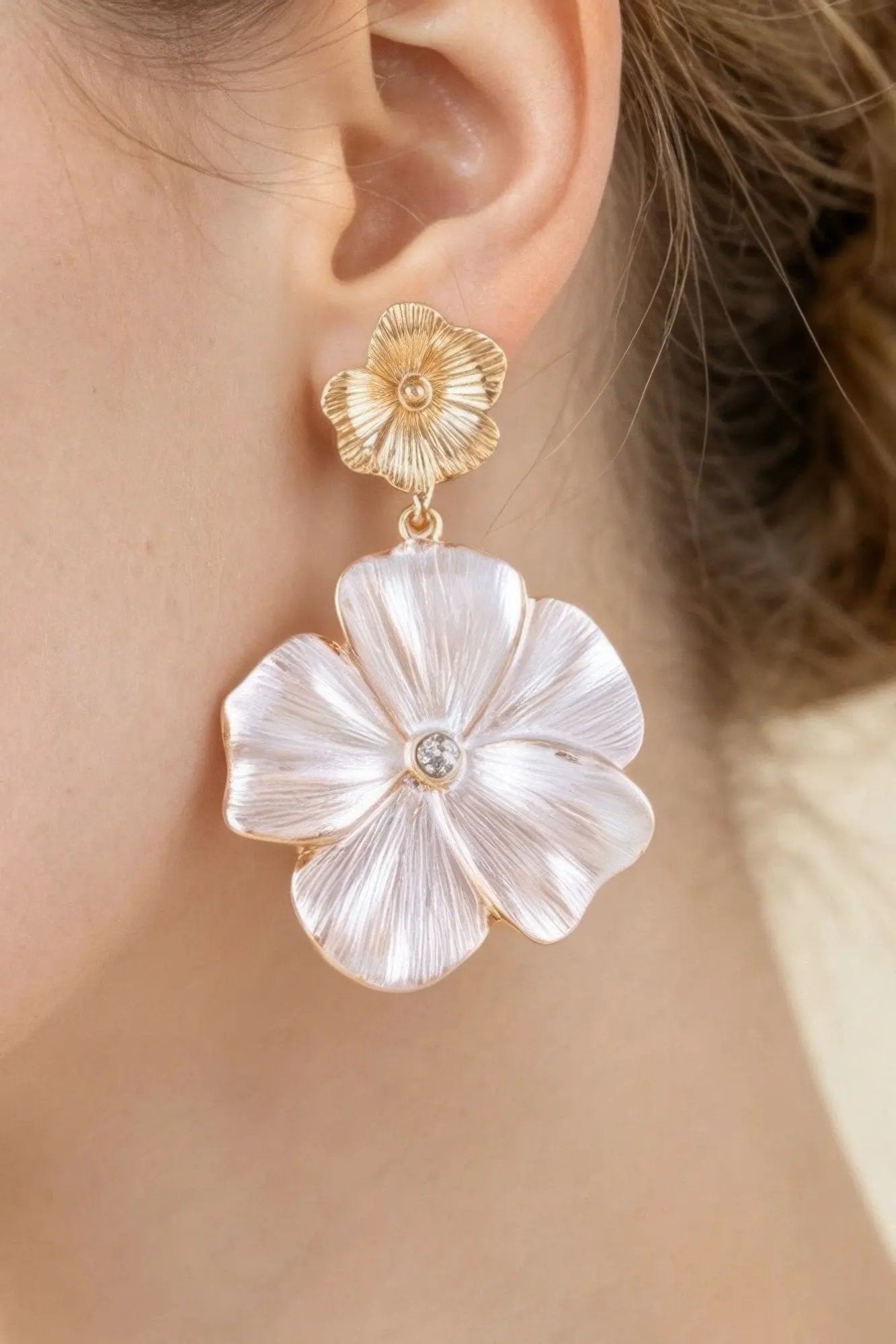 Women's Earrings Drops Poppy BYMANYC ® New York HUDSON BOTANICAL - New Collection by BYMANYC New York