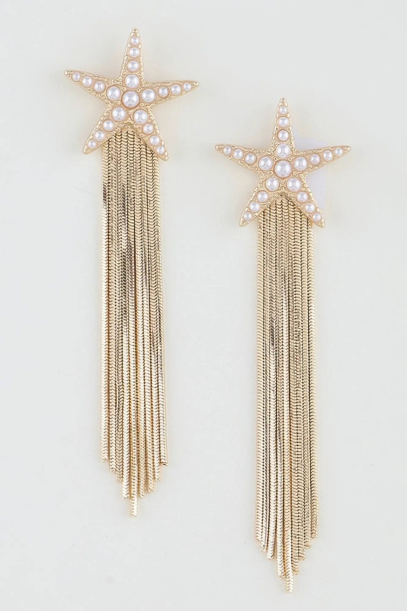 Women's Earrings Drops Starfish BYMANYC ® New York HAMPTONS CURTAIN - New Collection by BYMANYC New York
