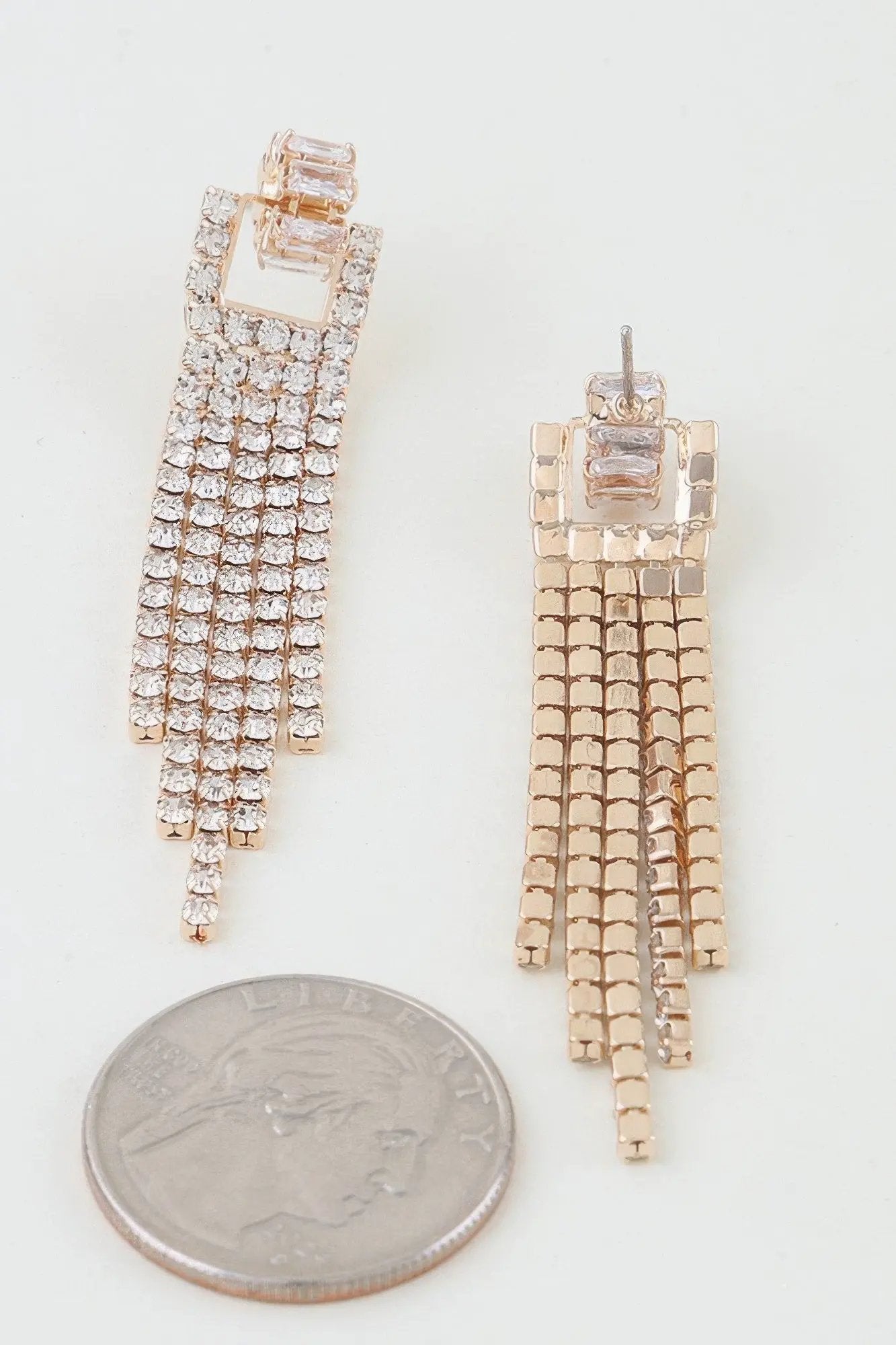Women's Earrings Drops Zirconia BYMANYC ® New York MADISON GLAM - New Collection by BYMANYC New York
