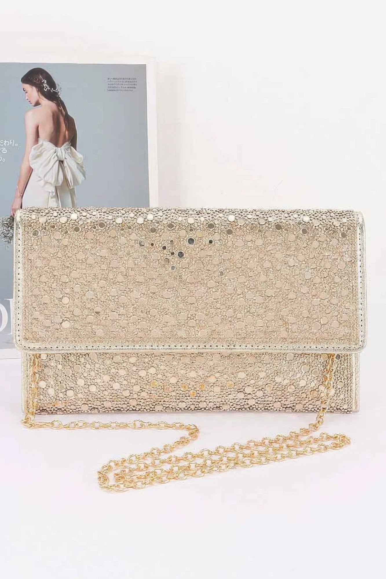 Women's Party Clutch Rhinestone Envelope BYMANYC ® New York SPARKLING ELEGANT EVENING PURSE - New Collection by BYMANYC New York