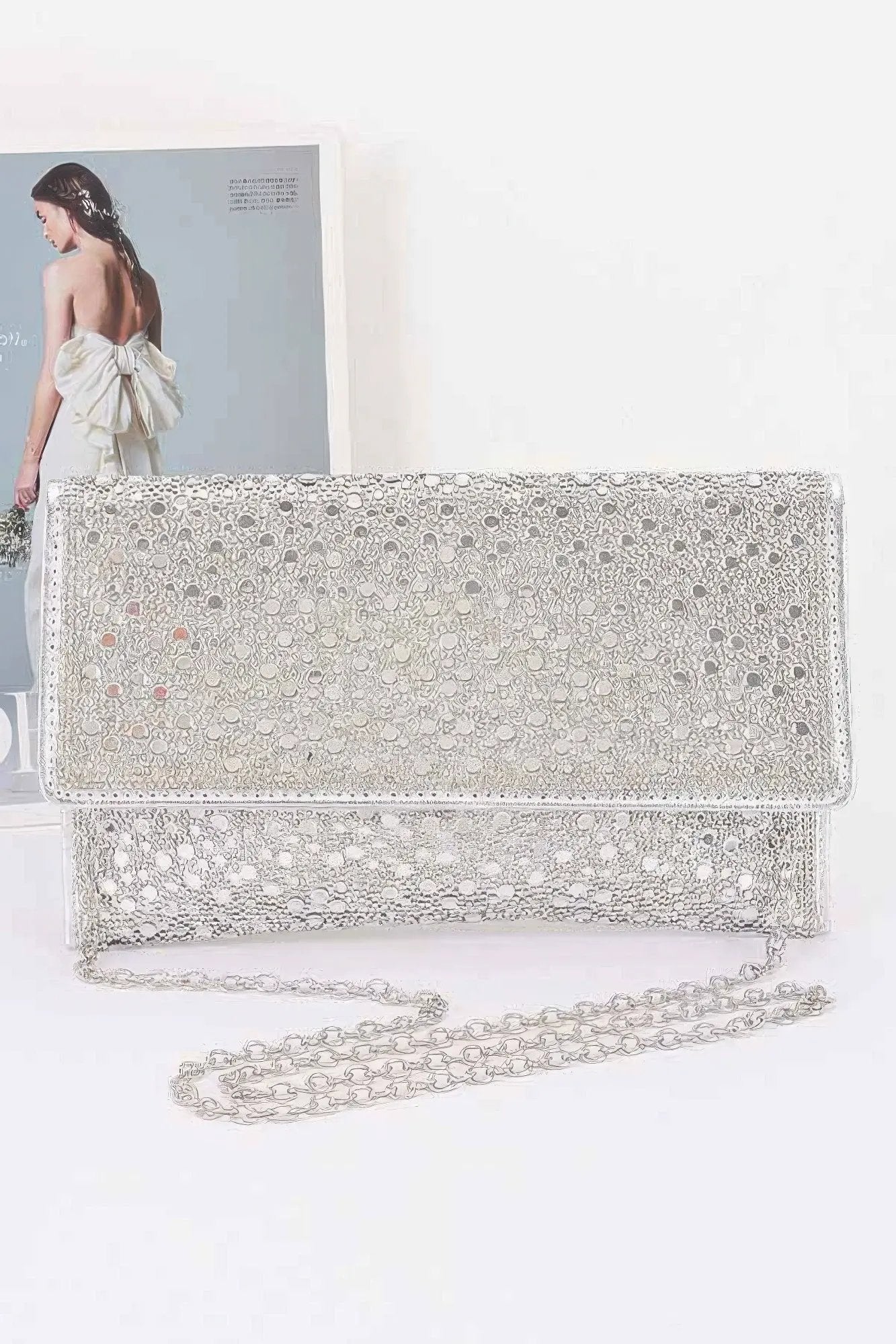 Women's Party Clutch Rhinestone Envelope BYMANYC ® New York SPARKLING ELEGANT EVENING PURSE - New Collection by BYMANYC New York