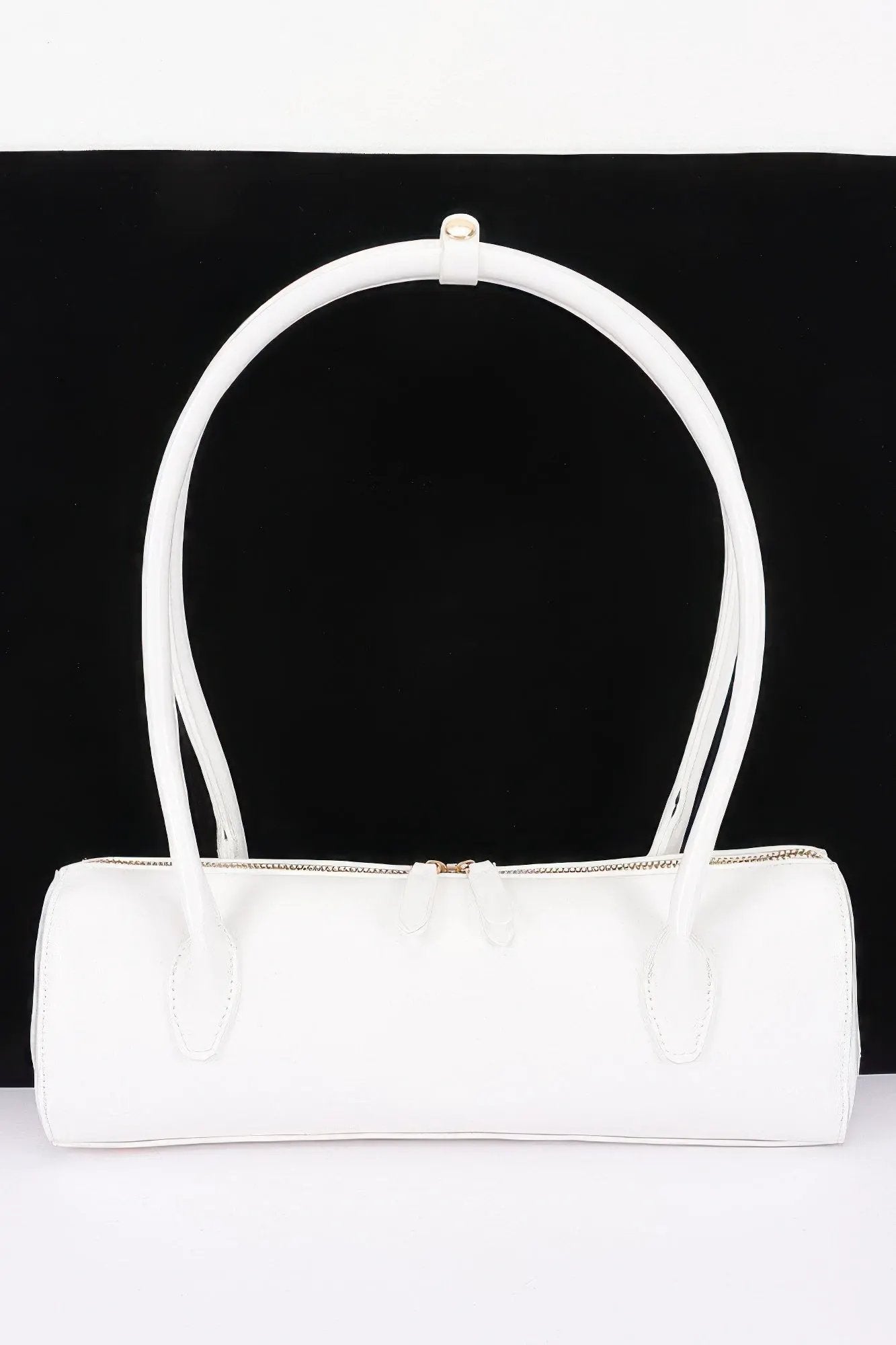 Women's Shoulder Bag Vegan Leather Rectangular BYMANYC ® New York CONTEMPORARY SLEEK STRUCTURED PURSE - New Collection by BYMANYC New York