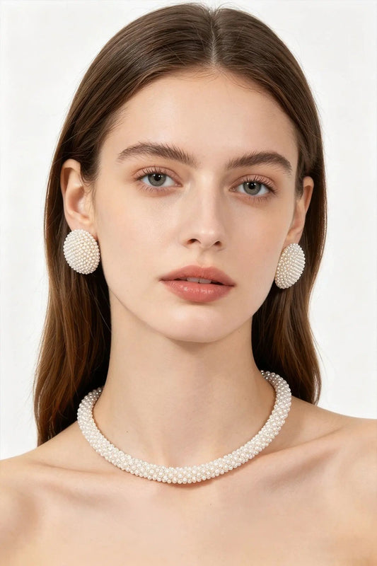 Women's Jewelry Set Choker BYMANYC ® New York HUDSON BEADED - New Collection by BYMANYC New York