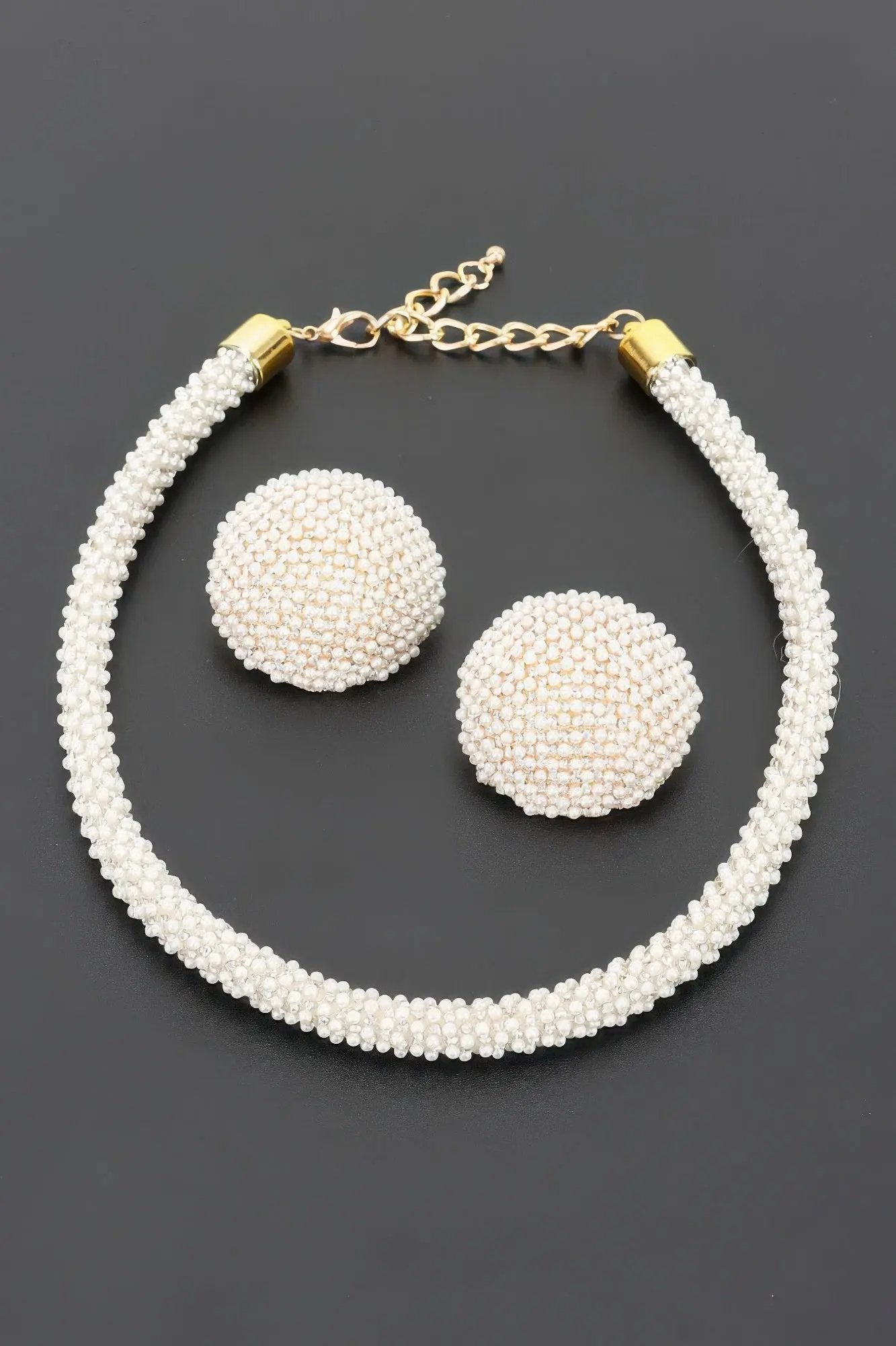 Women's Jewelry Set Choker BYMANYC ® New York HUDSON BEADED - New Collection by BYMANYC New York