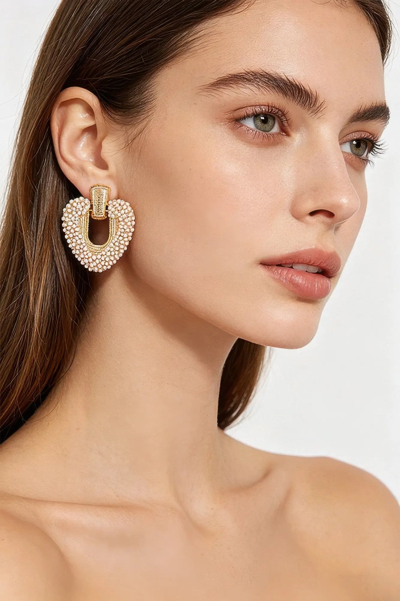 Women's Earrings Drops Door Knocker BYMANYC ® New York SOHO U-FRAME - New Collection by BYMANYC New York
