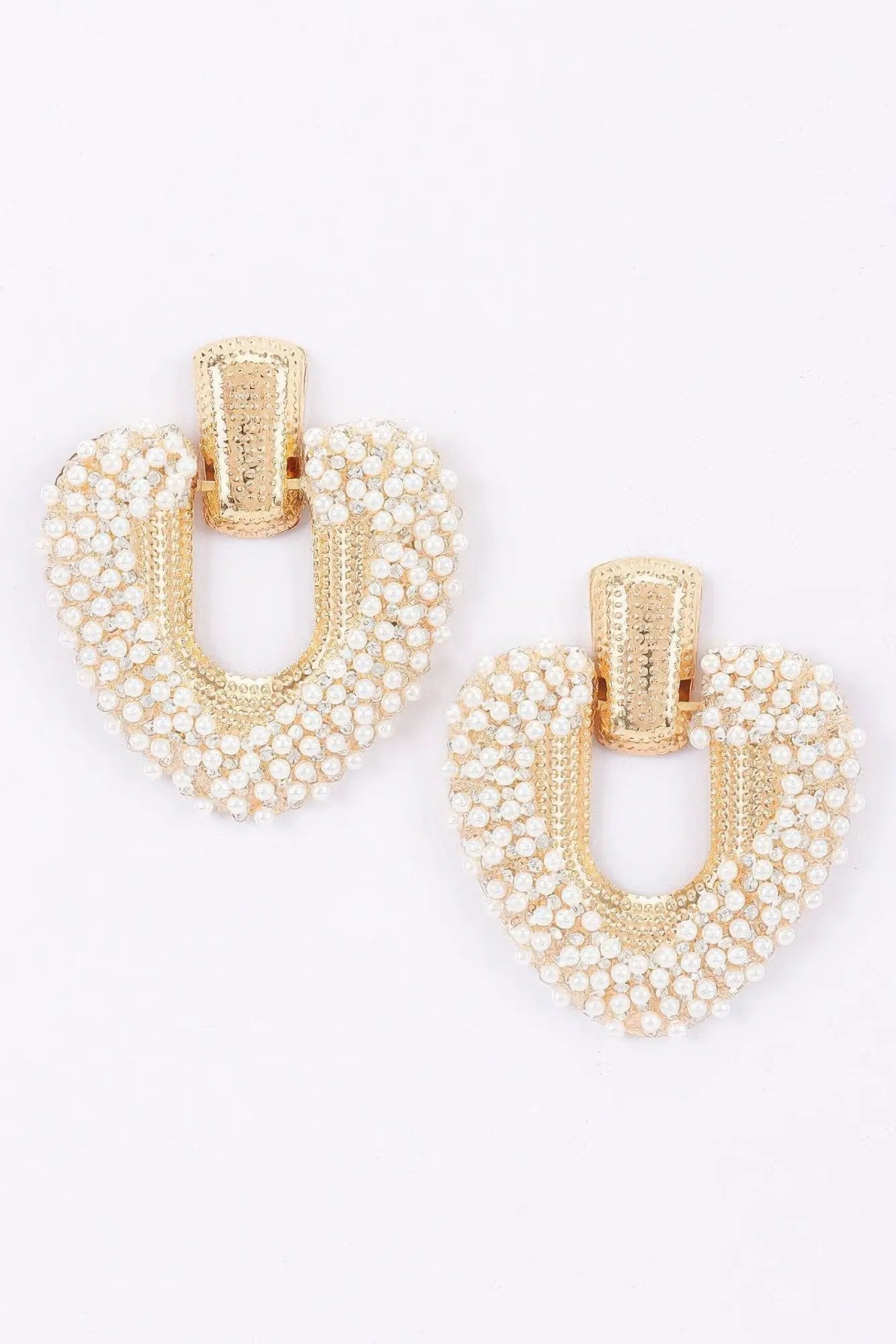 Women's Earrings Drops Door Knocker BYMANYC ® New York SOHO U-FRAME - New Collection by BYMANYC New York