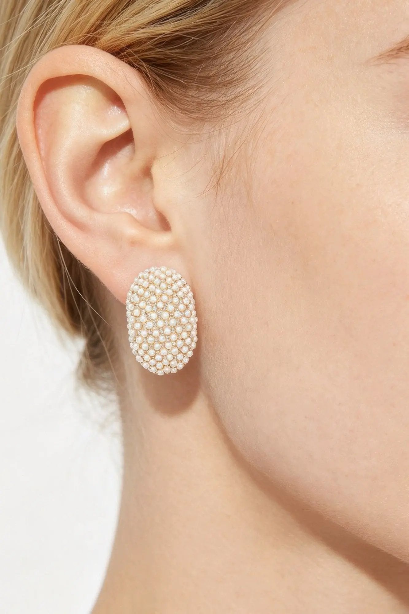 Women's Earrings Studs BYMANYC ® New York METROPOLITAN PEARL - New Collection by BYMANYC New York