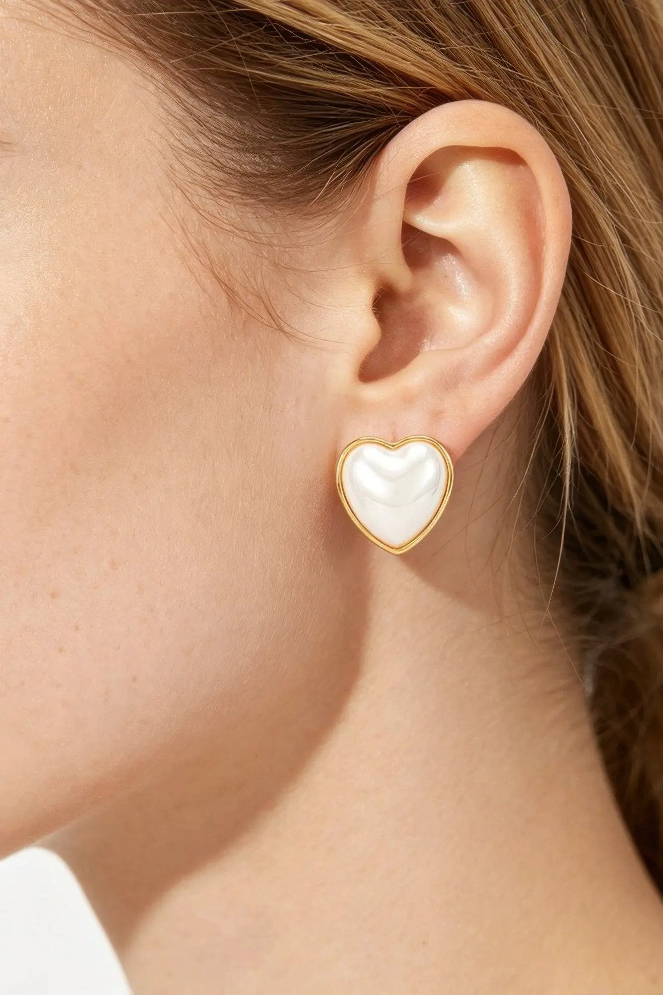 Women's Earrings Studs BYMANYC ® New York NOLITA HEART - New Collection by BYMANYC New York