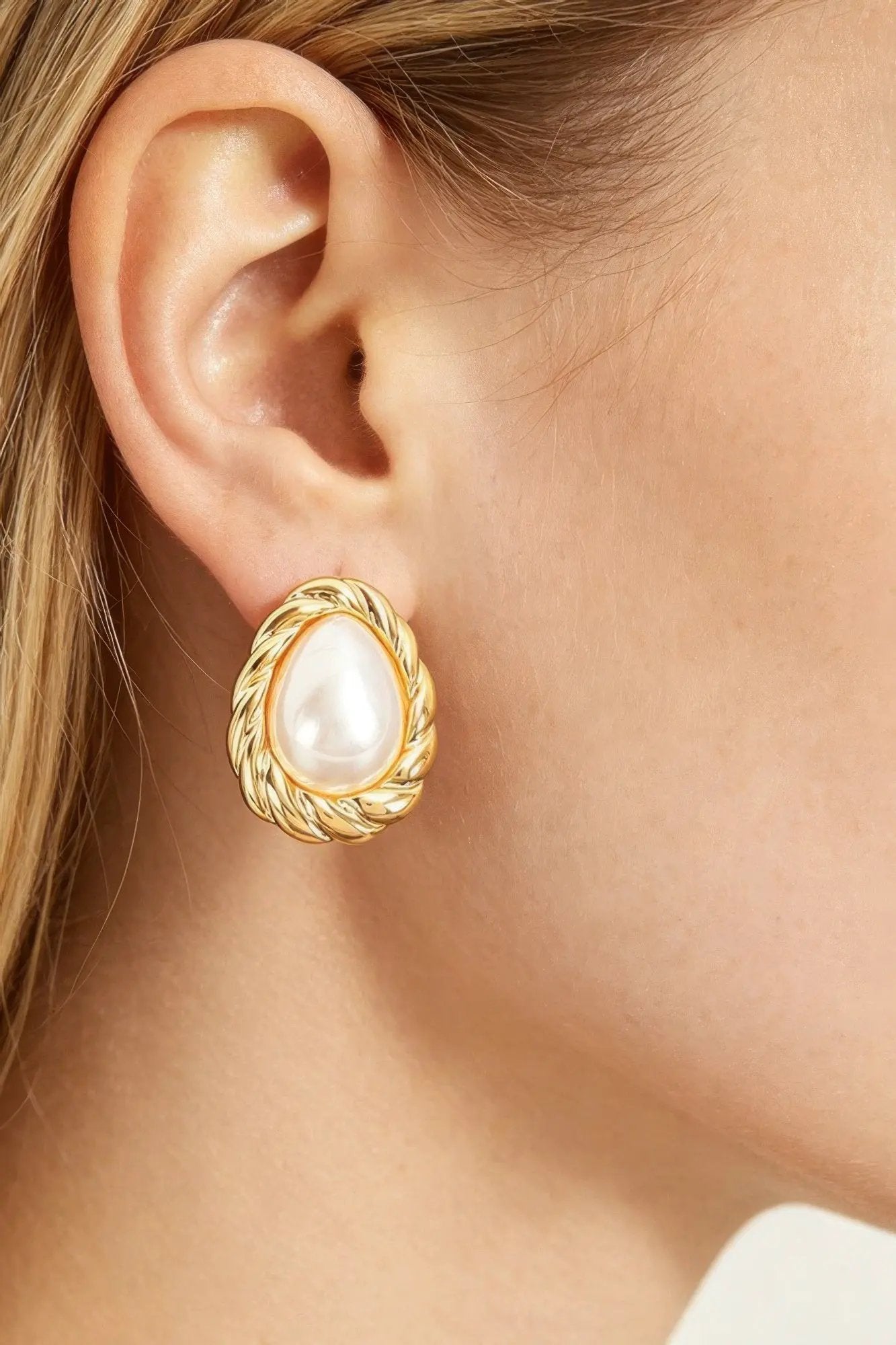 Women's Earrings Studs BYMANYC ® New York LEXINGTON ROPE - New Collection by BYMANYC New York