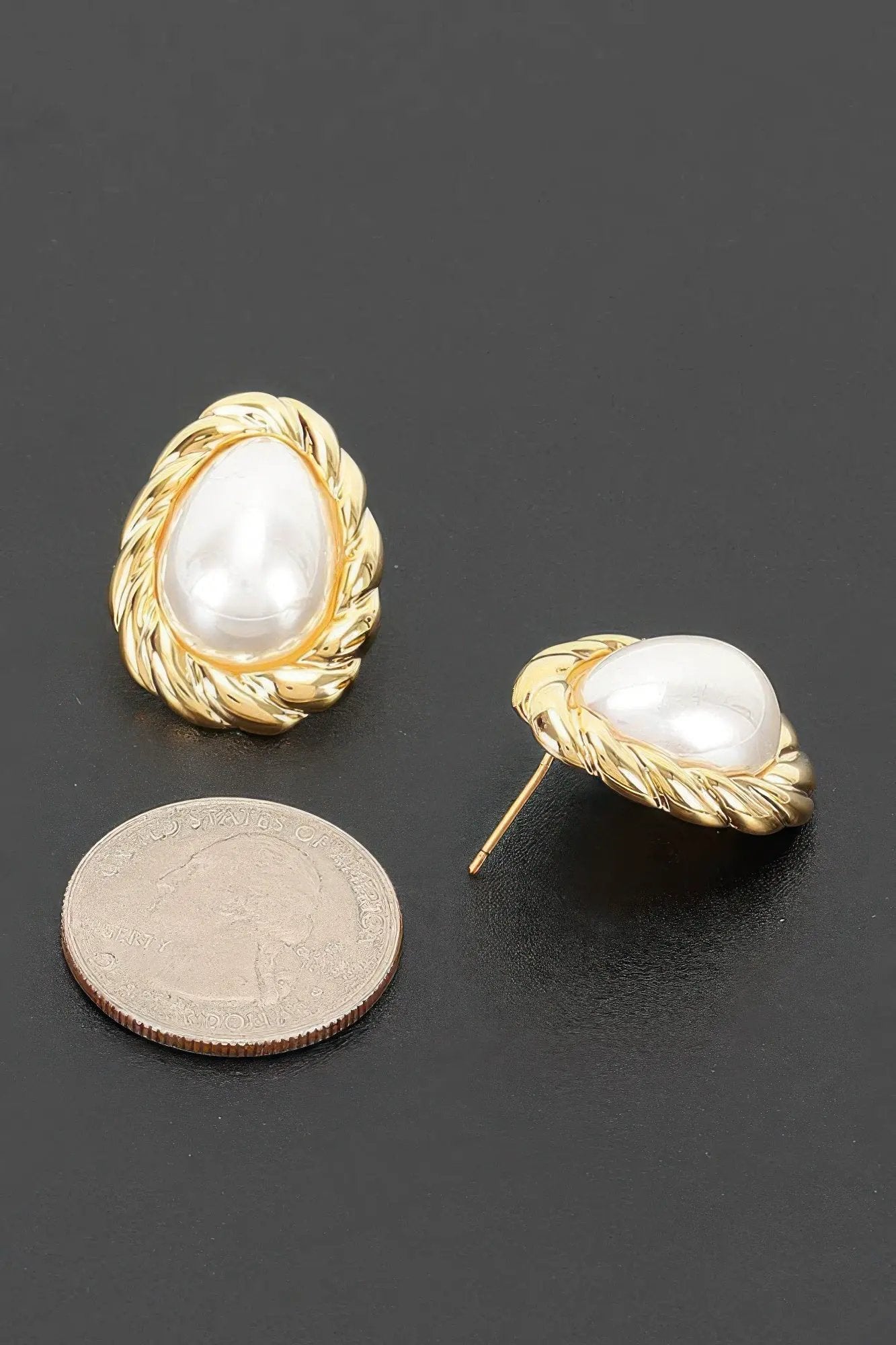 Women's Earrings Studs BYMANYC ® New York LEXINGTON ROPE - New Collection by BYMANYC New York