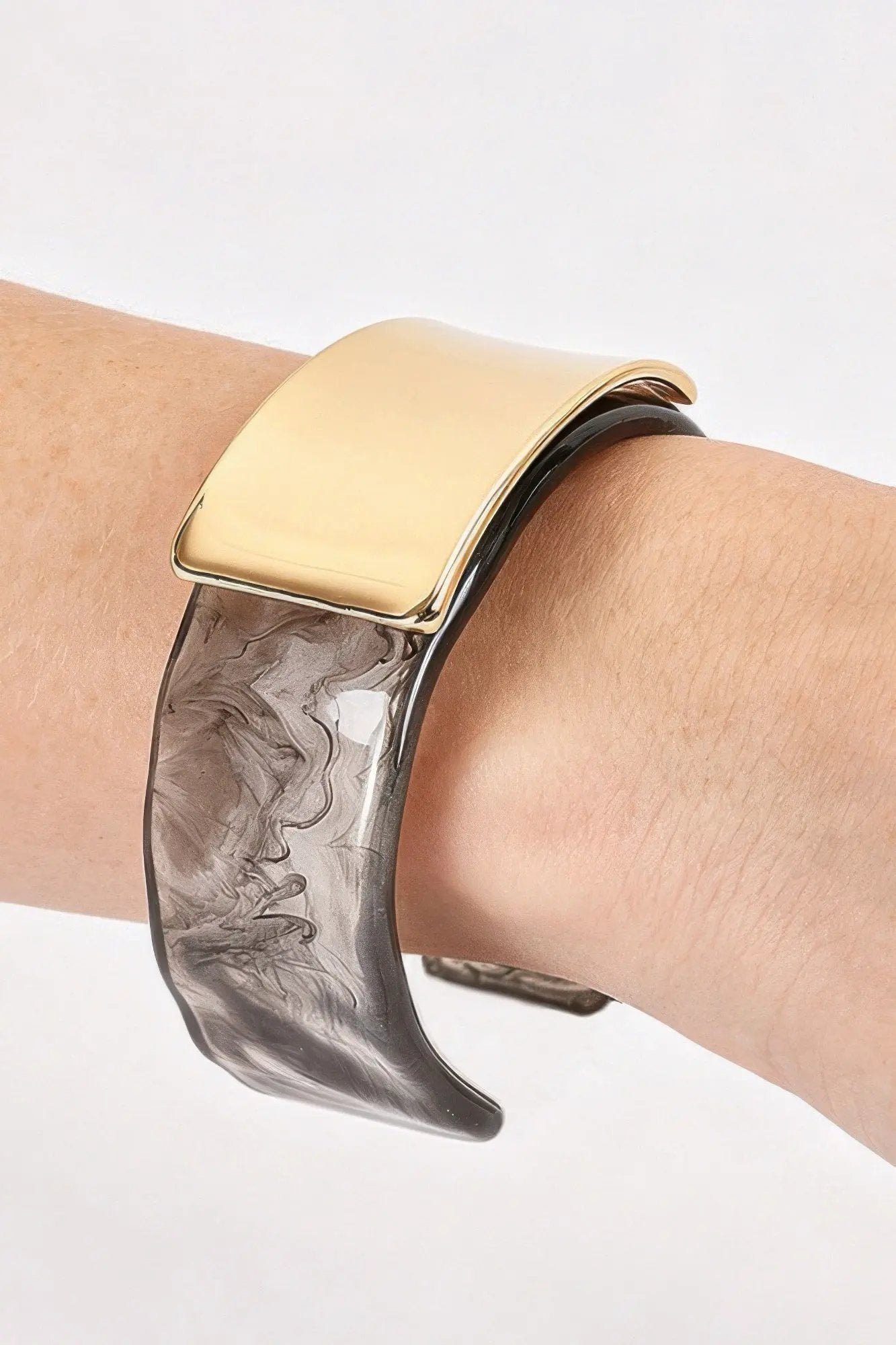 Women's Bracelet Cuff BYMANYC ® New York GREENWICH MARBLE - New Collection by BYMANYC New York