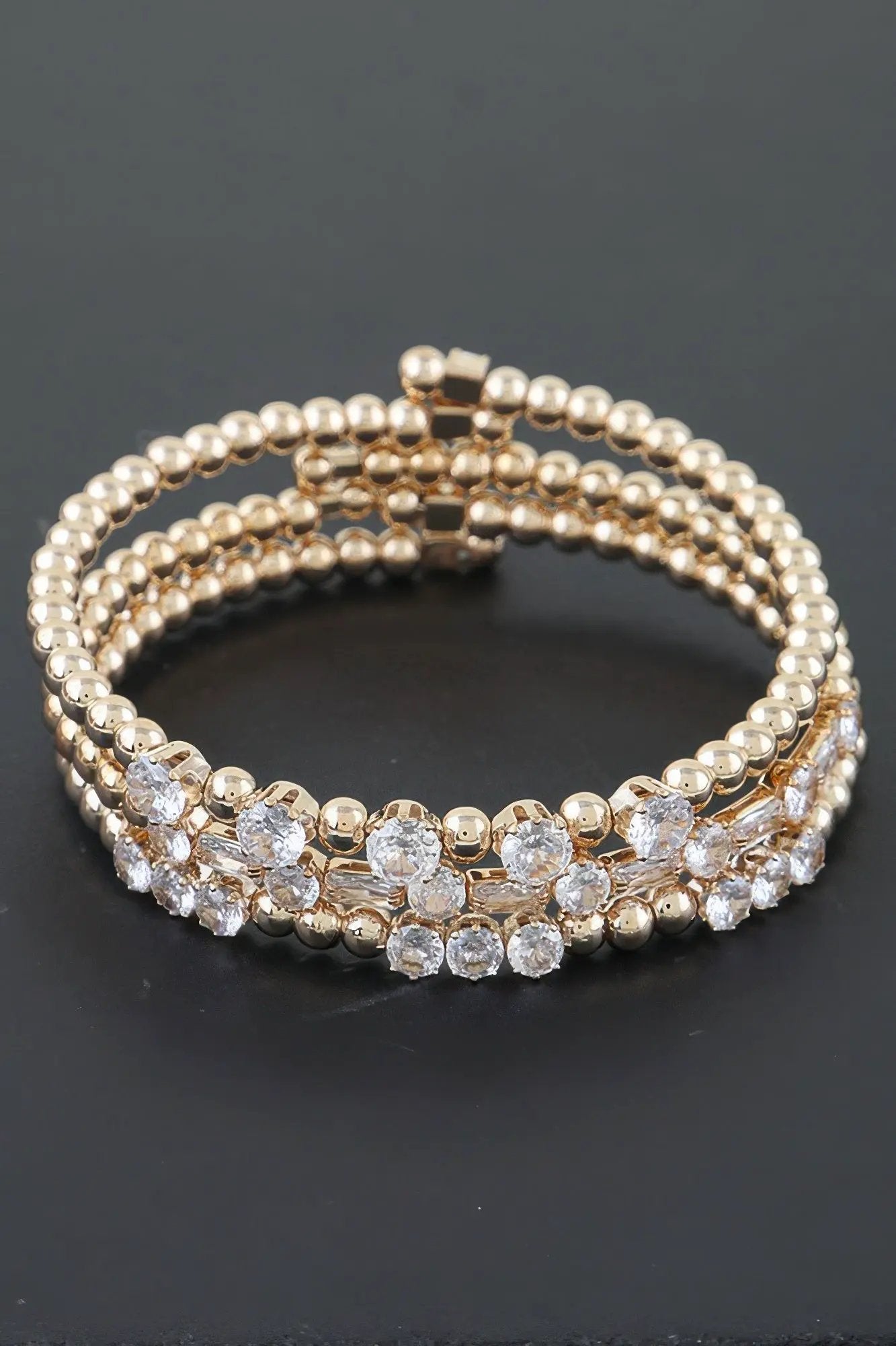 Women's Bracelet Multi-Strand BYMANYC ® New York ROCKEFELLER RHINESTONE - New Collection by BYMANYC New York