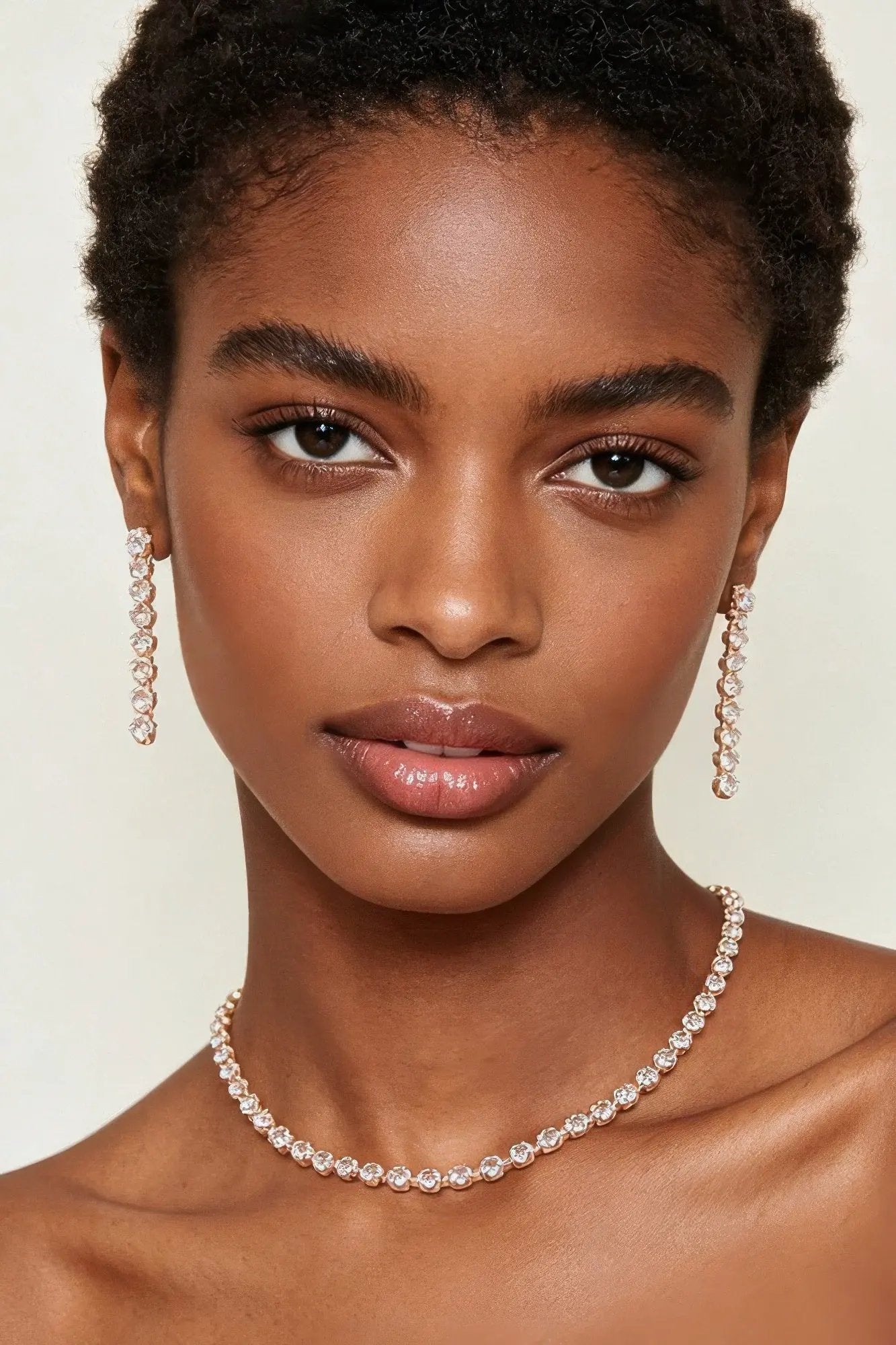 Women's Necklace Set Choker BYMANYC ® New York PARK AVENUE CRYSTAL - New Collection by BYMANYC New York