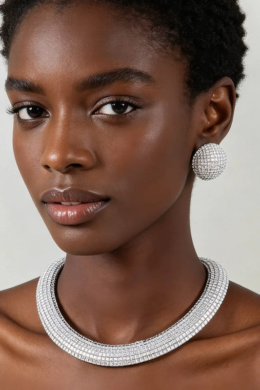 Women's Necklace Set Choker BYMANYC ® New York TRIBECA DISCO - New Collection by BYMANYC New York