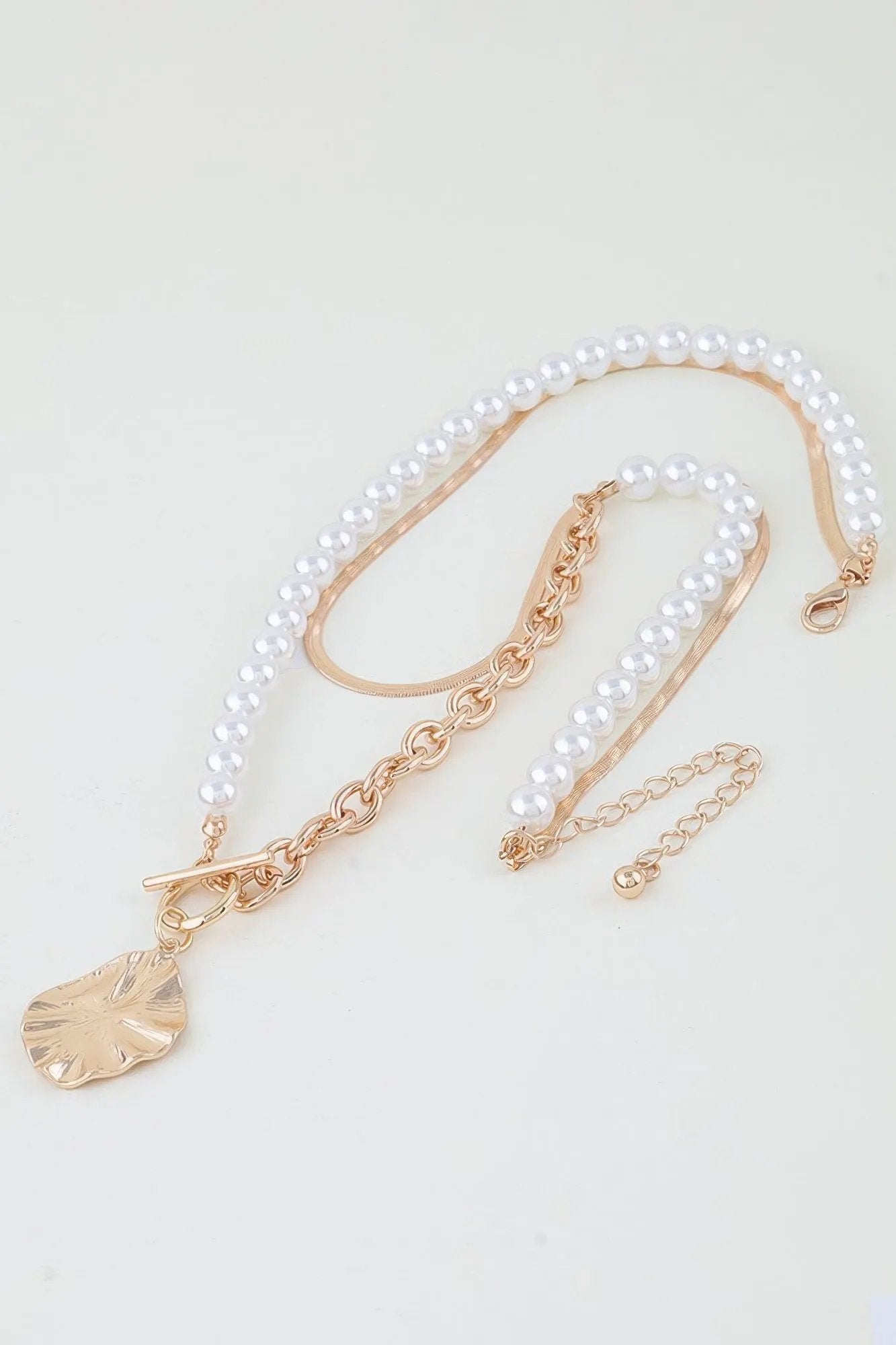 Women's Necklace Multi-Strand BYMANYC ® New York MADISON HAMMERED - New Collection by BYMANYC New York
