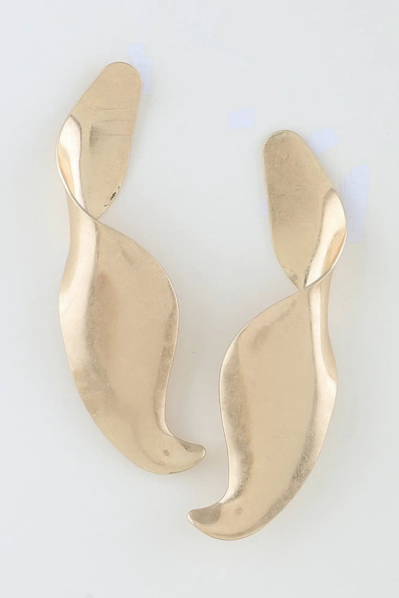 Women's Earrings Drops Swirl BYMANYC ® New York CHELSEA SCULPTURAL - New Collection by BYMANYC New York