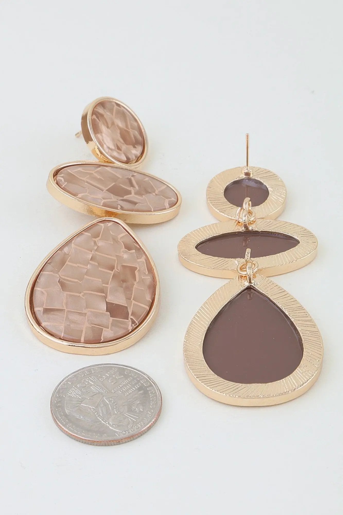 Women's Earrings Drops Geometric BYMANYC ® New York METROPOLITAN MOSAIC - New Collection by BYMANYC New York