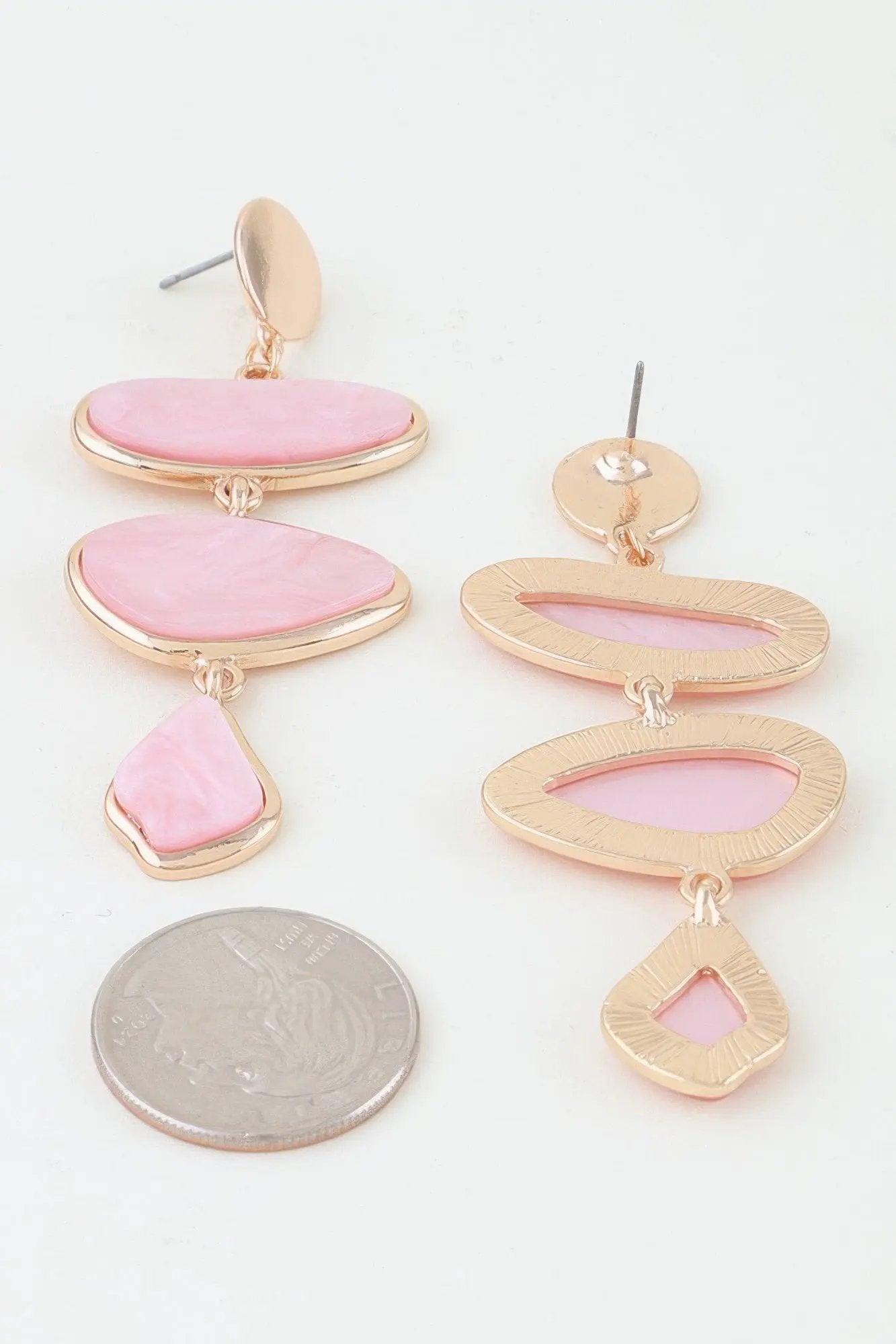 Women's Earrings Drops Organic BYMANYC ® New York TRIBECA MARBLE - New Collection by BYMANYC New York