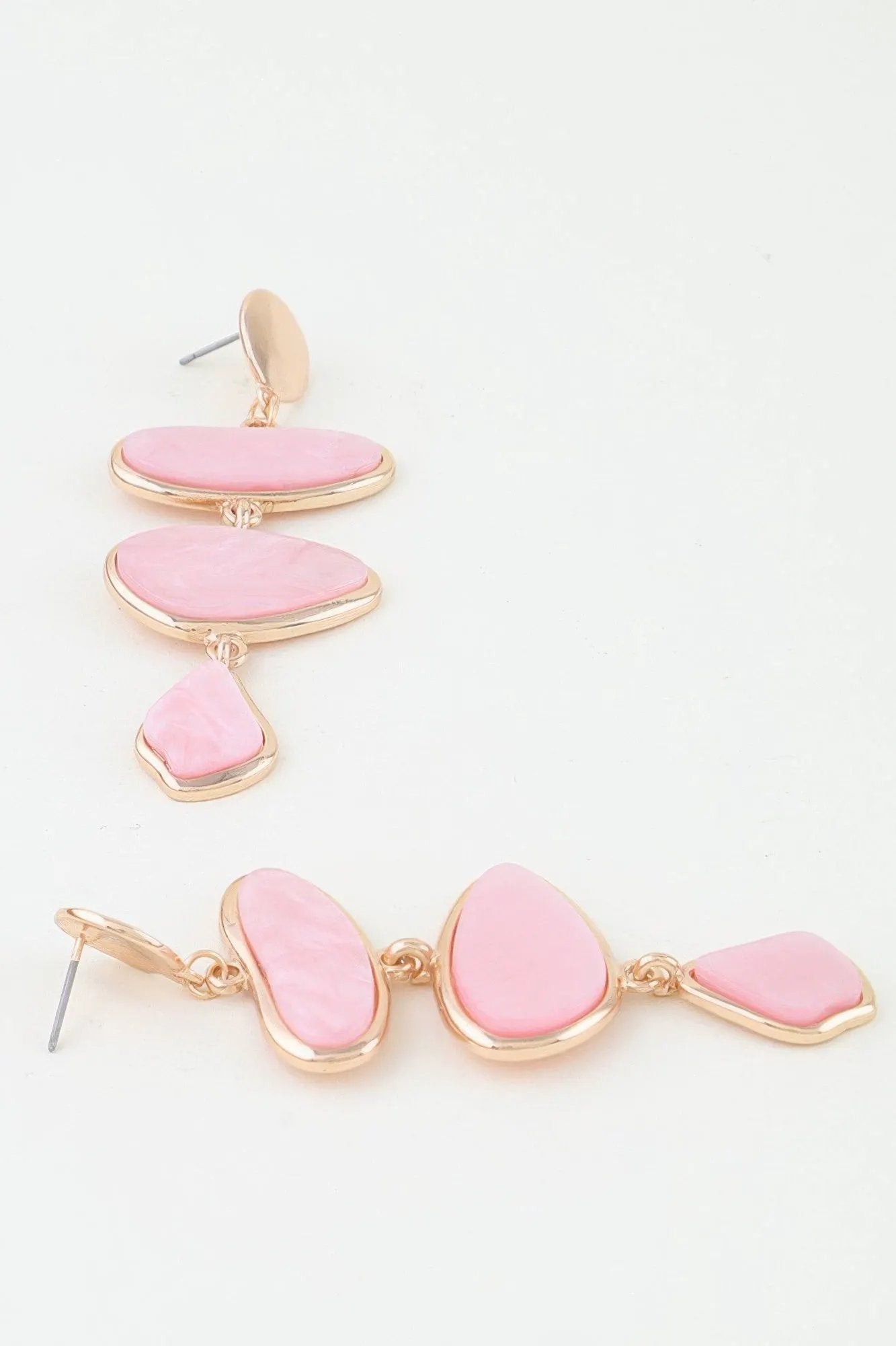 Women's Earrings Drops Organic BYMANYC ® New York TRIBECA MARBLE - New Collection by BYMANYC New York