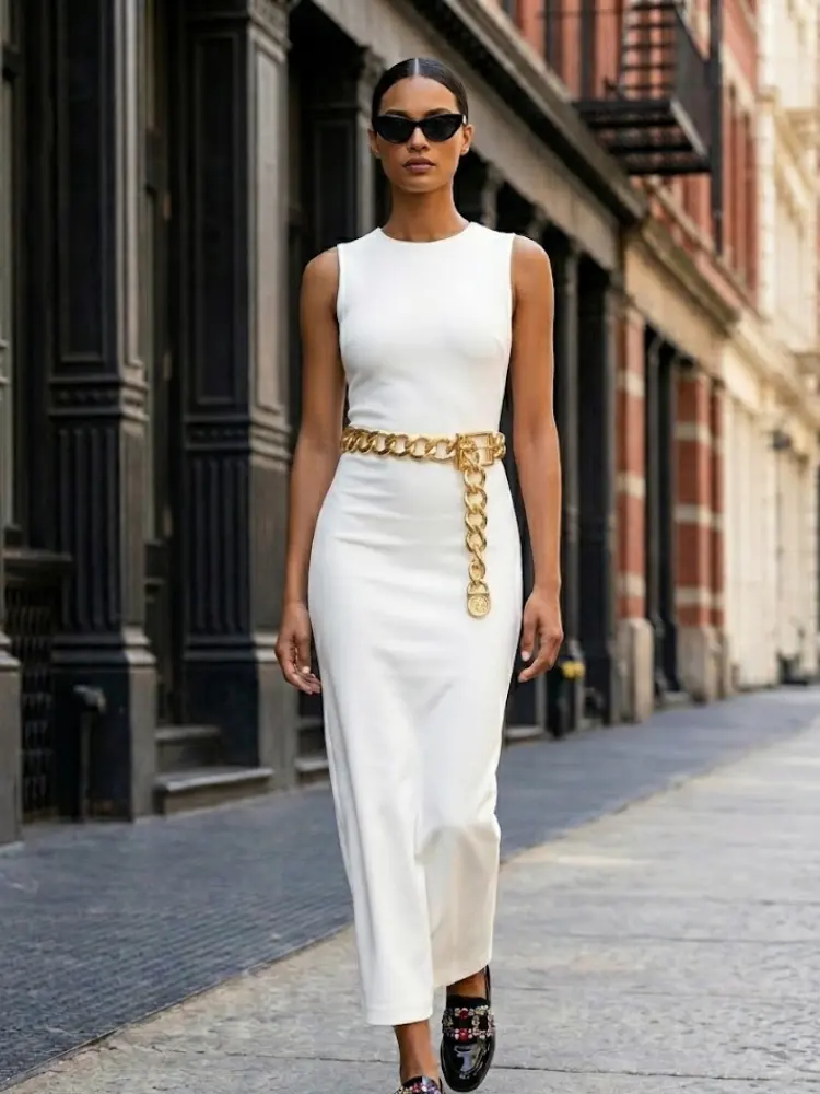 WOMEN'S BELT • BOWERY Fashion Chic Chain Link BYMANYC ® New York by BYMANYC ® New York