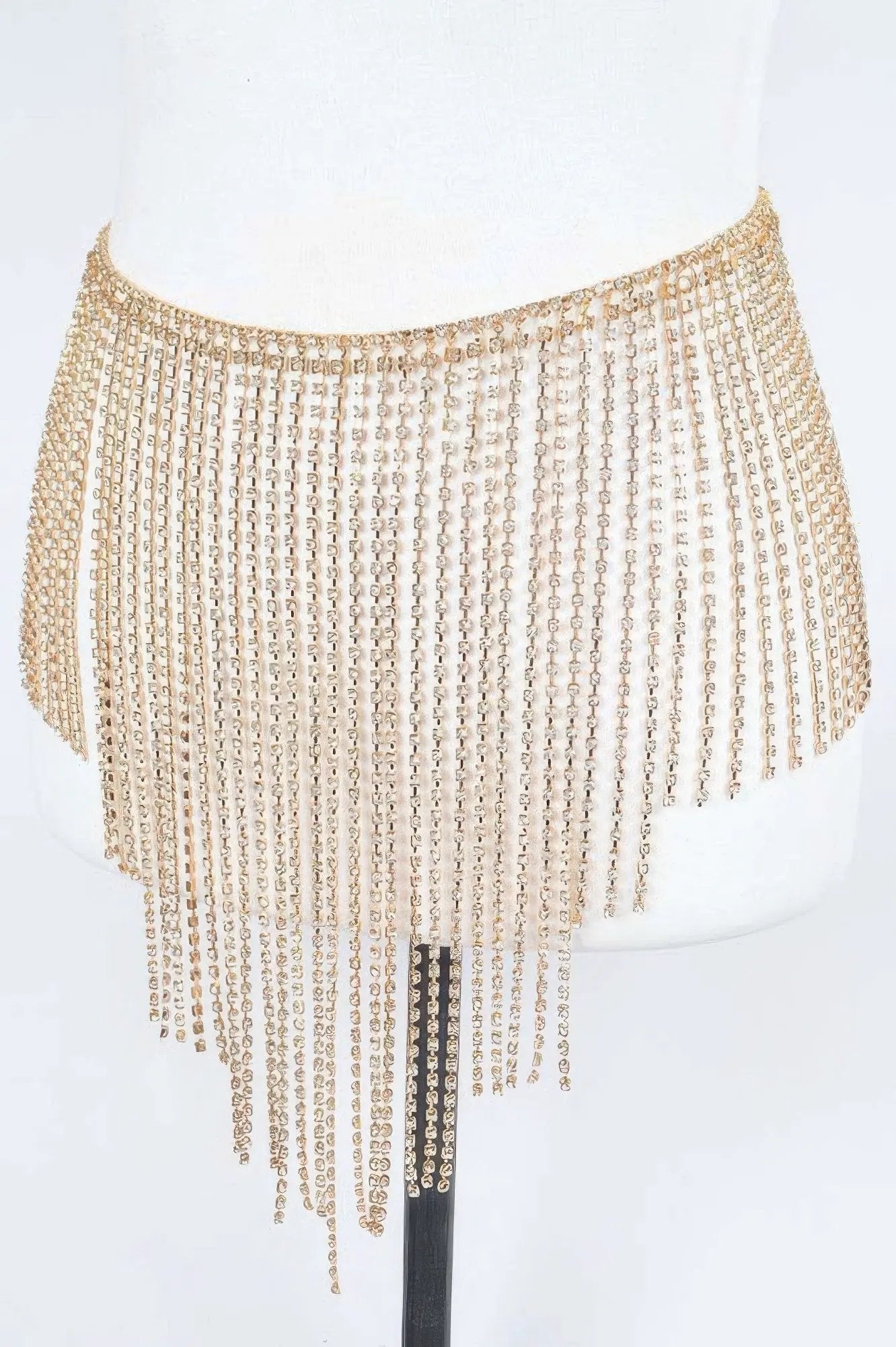 WOMEN'S BELT CHELSEA Cascading Rhinestones BYMANYC ® New York by BYMANYC ® New York