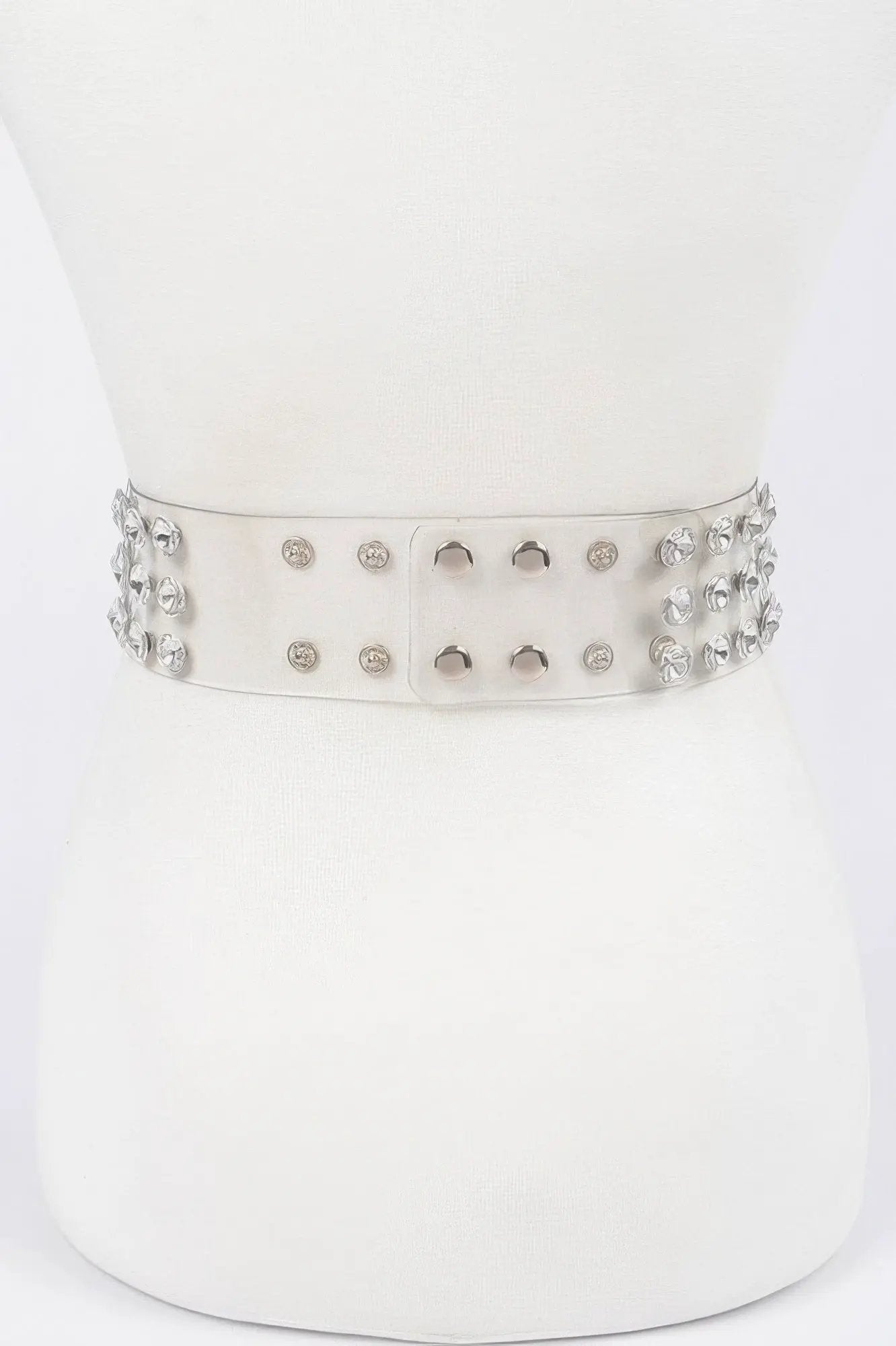 WOMEN'S BELT CHELSEA Clear Large Stone BYMANYC ® New York by BYMANYC ® New York