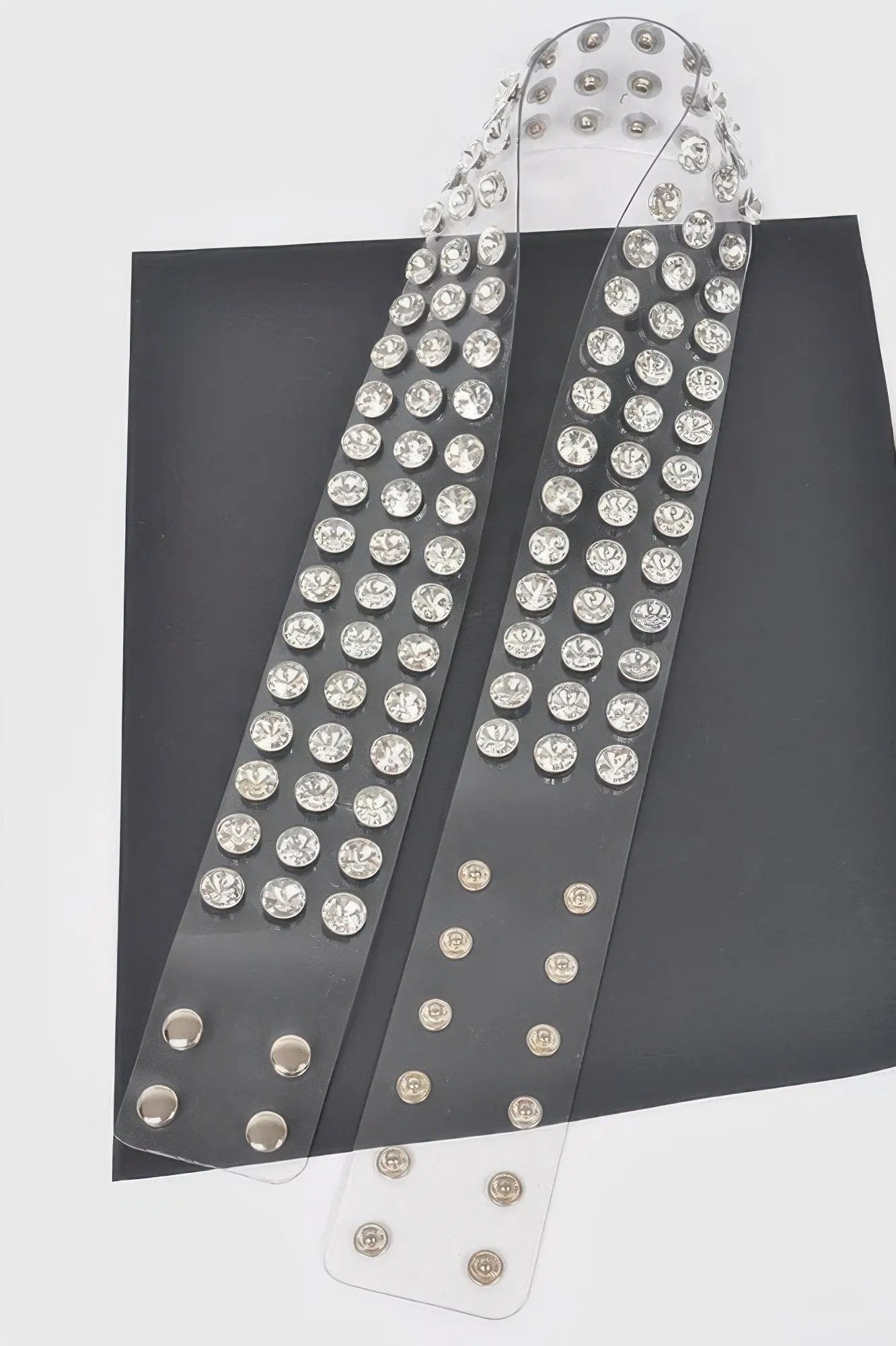 WOMEN'S BELT CHELSEA Clear Large Stone BYMANYC ® New York by BYMANYC ® New York