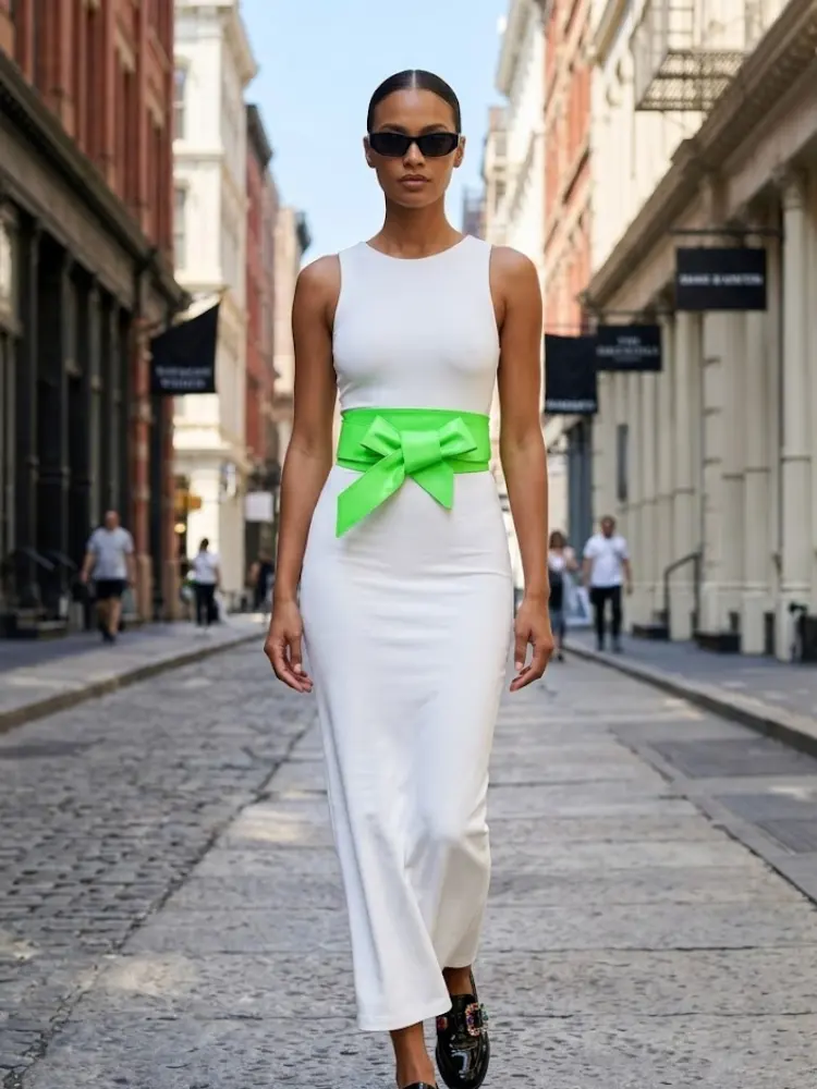 WOMEN'S BELT DUMBO Neon Color Kimono New Collection BYMANYC ® New York by BYMANYC ® New York