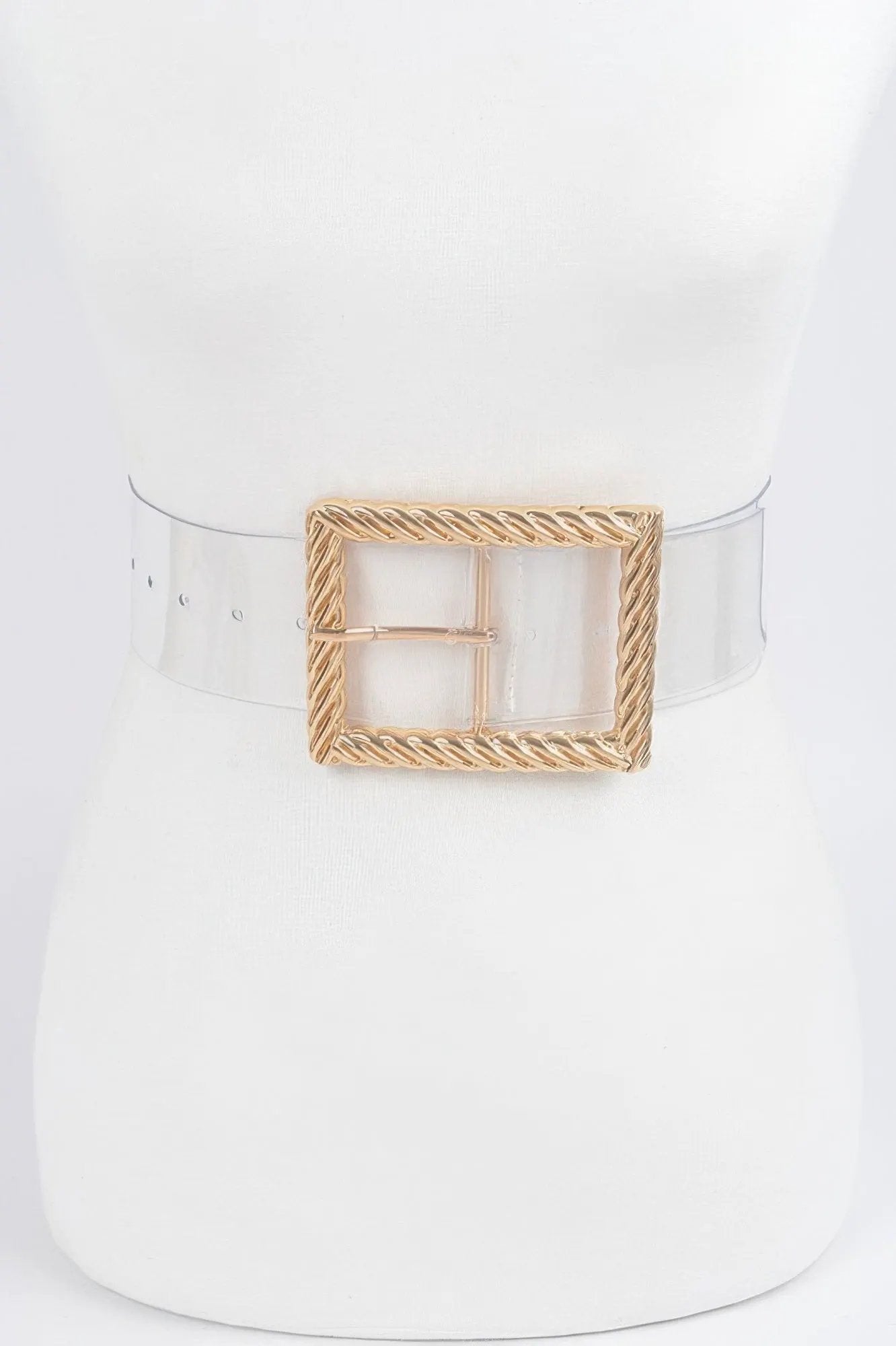 WOMEN'S BELT • HIGHLINE Fashion Chic Clear BYMANYC ® New York by BYMANYC ® New York