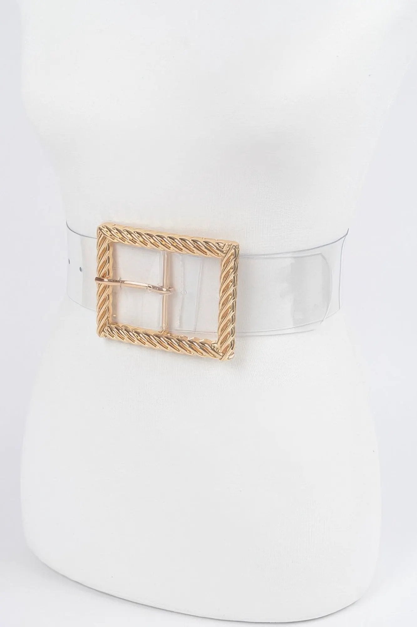 WOMEN'S BELT • HIGHLINE Fashion Chic Clear BYMANYC ® New York by BYMANYC ® New York