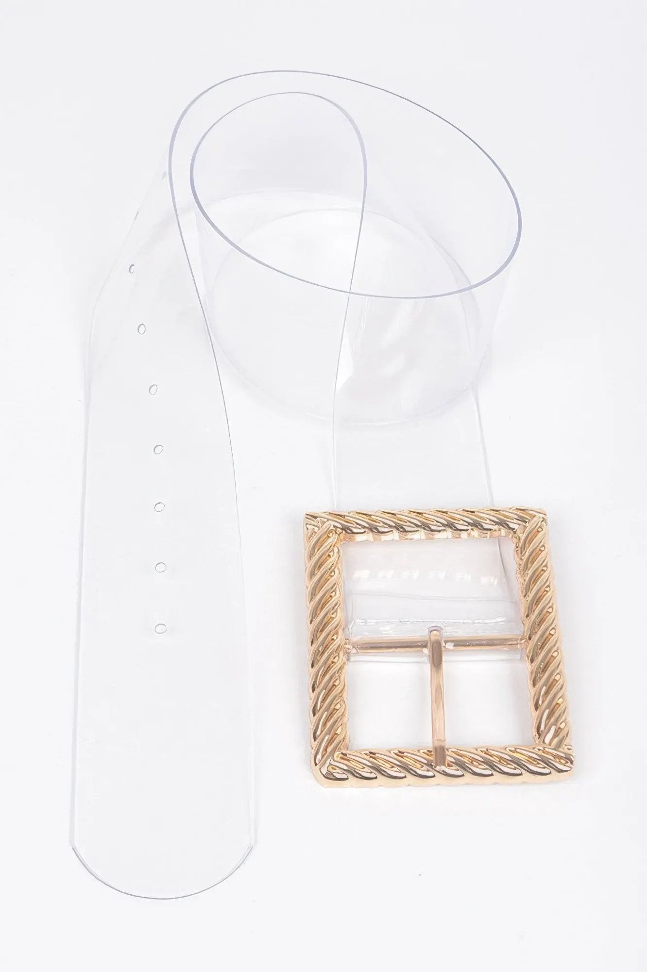 WOMEN'S BELT • HIGHLINE Fashion Chic Clear BYMANYC ® New York by BYMANYC ® New York