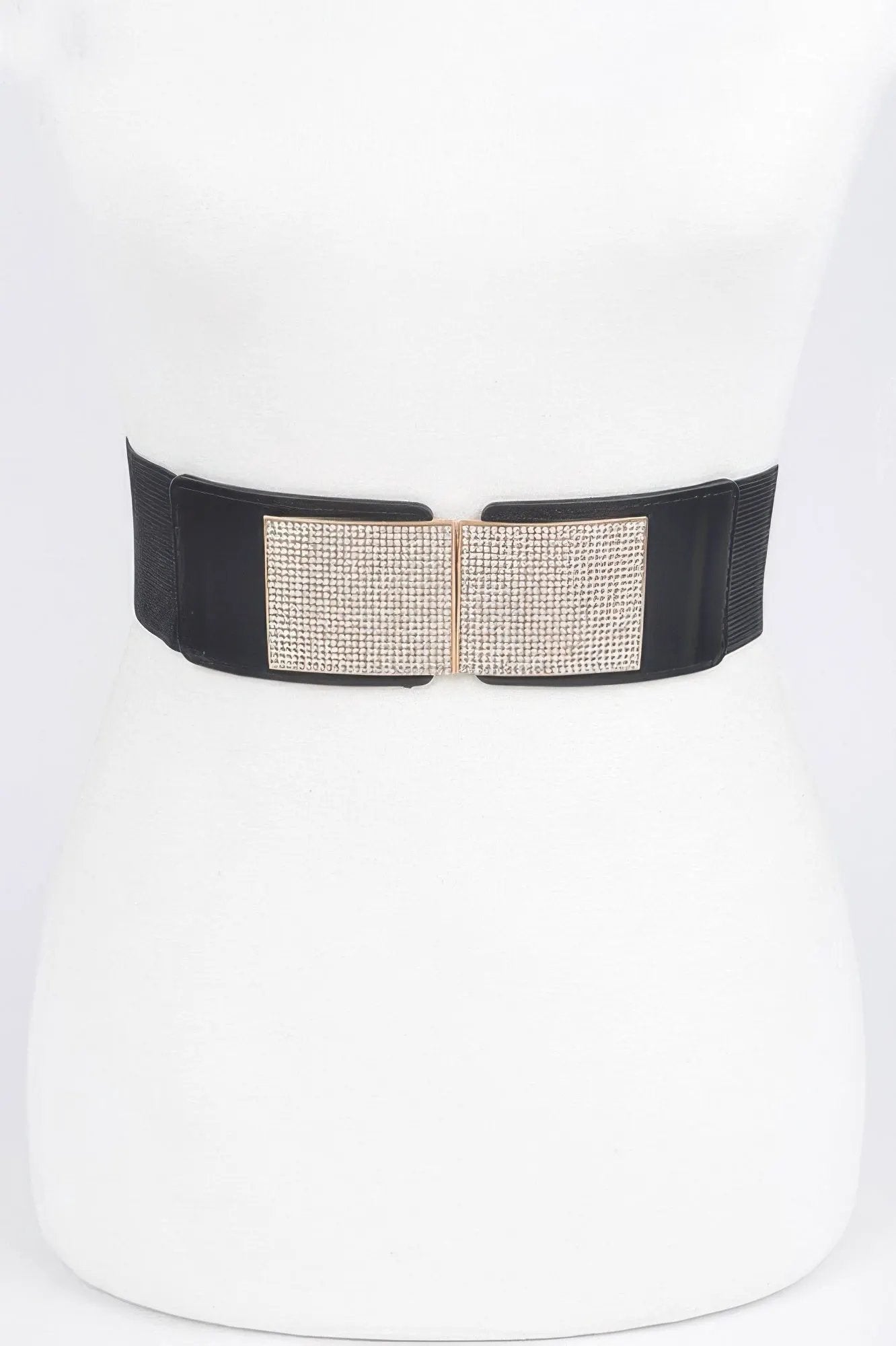 WOMEN'S BELT HUDSON Rhinestone Metal Buckle BYMANYC ® New York by BYMANYC ® New York