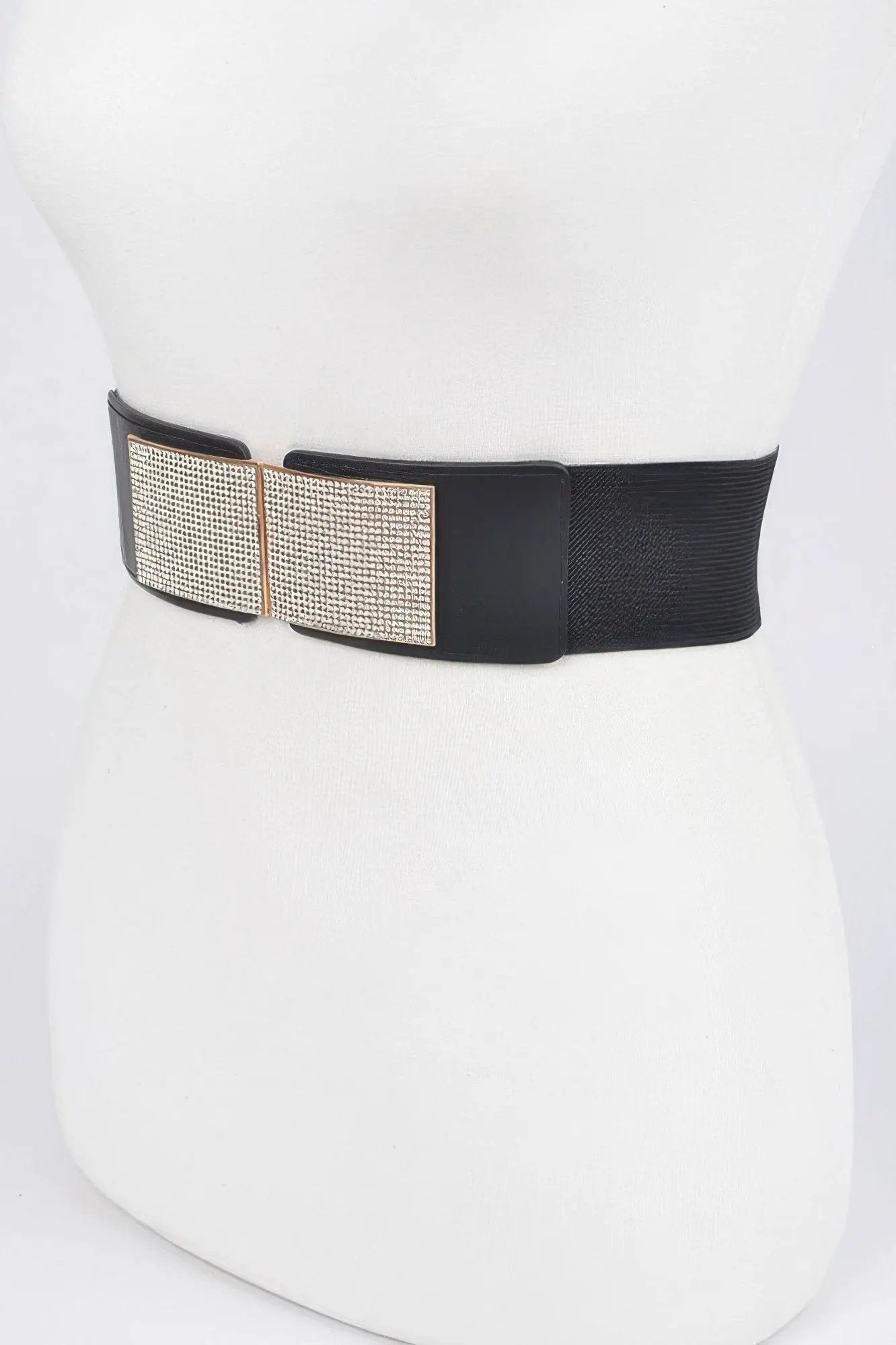 WOMEN'S BELT HUDSON Rhinestone Metal Buckle BYMANYC ® New York by BYMANYC ® New York